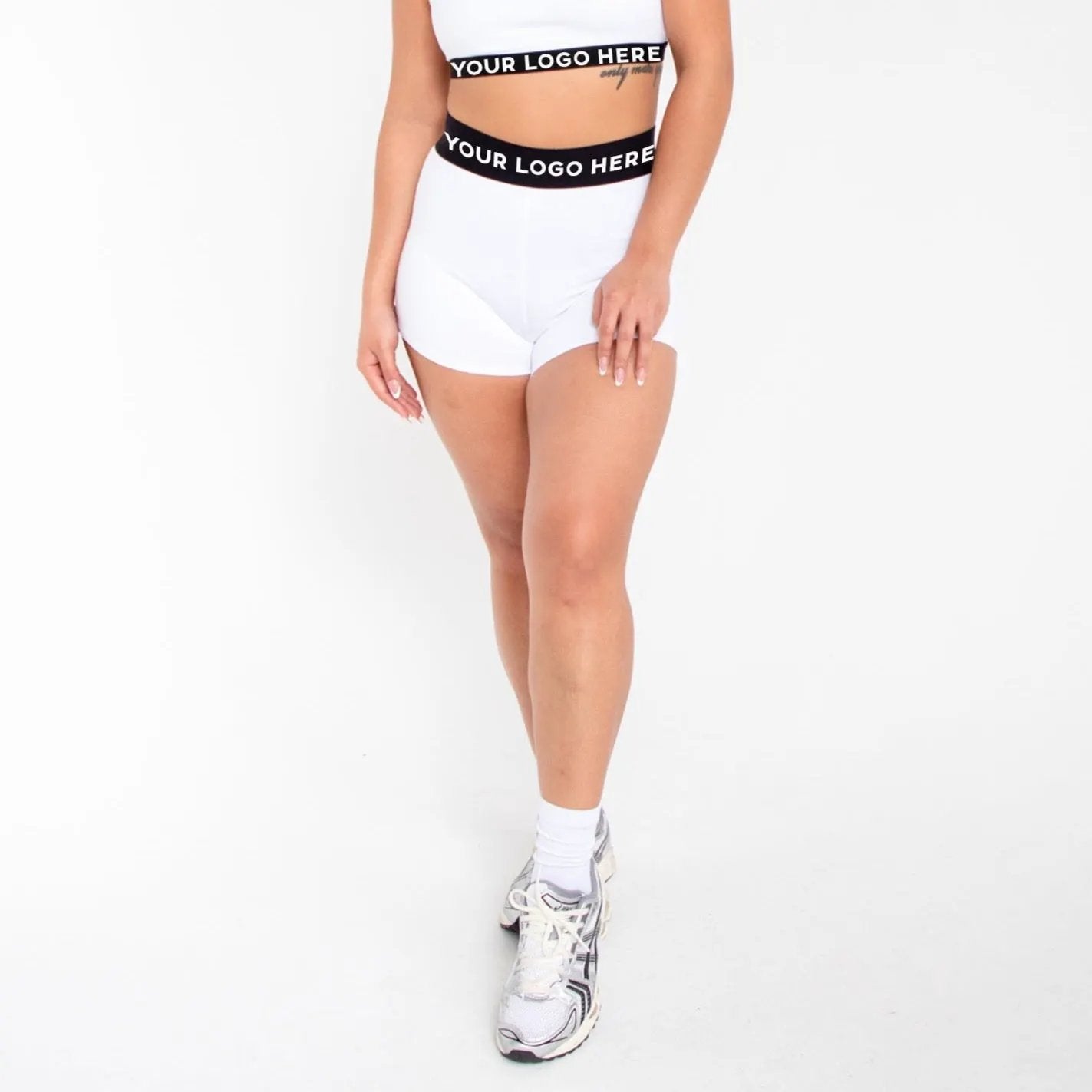 1001BD - Women's Banded Pro Shorts by POS Wholesale