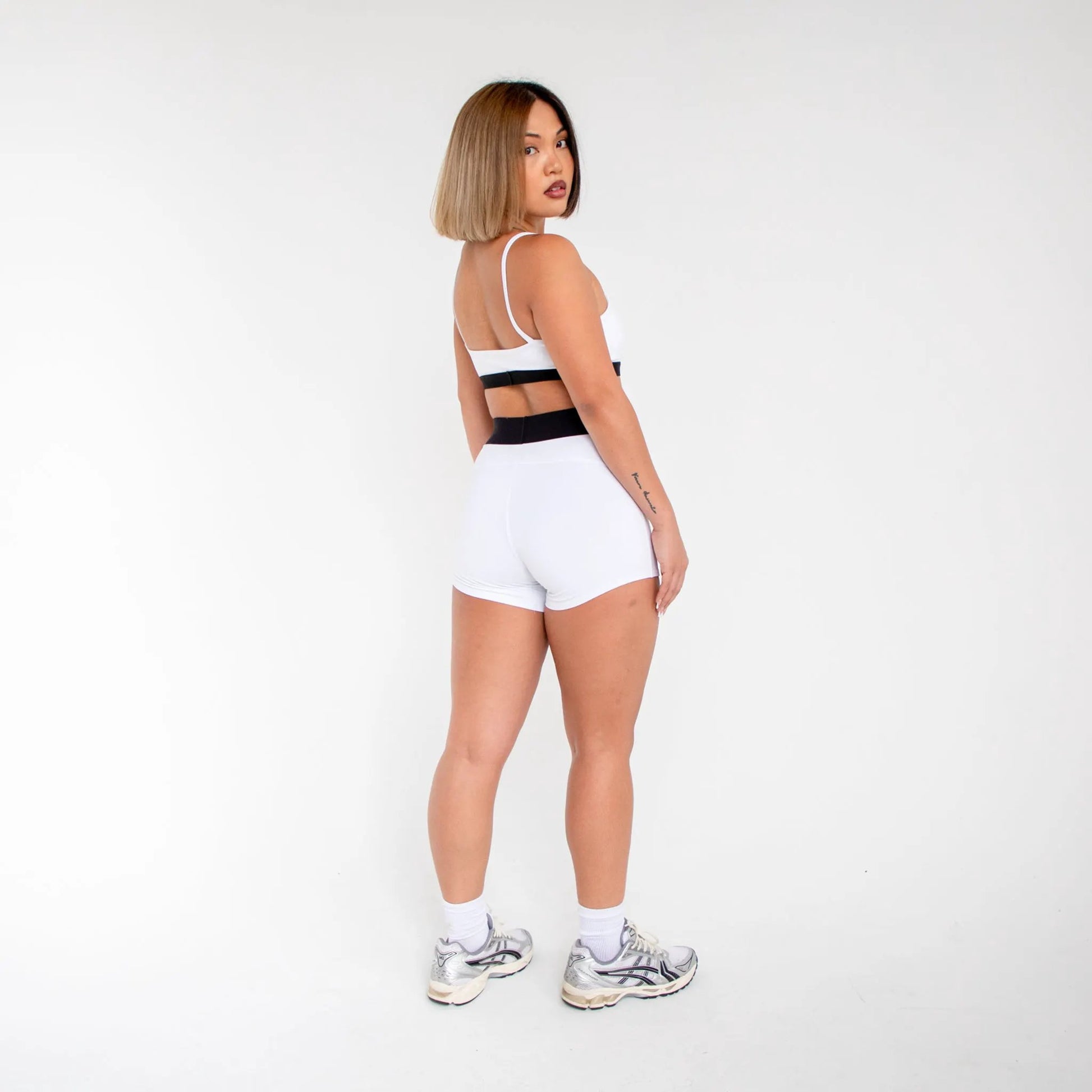 1001BD - Women's Banded Pro Shorts by POS Wholesale