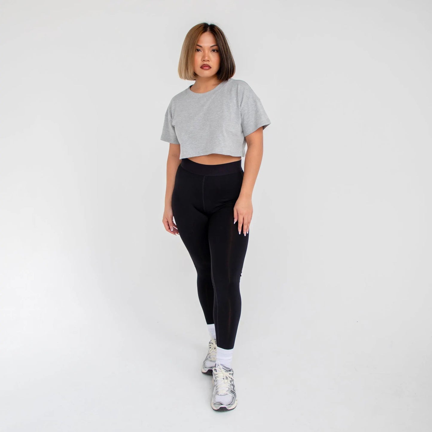 4000 - Women's Loose Cropped Tee by POS Wholesale