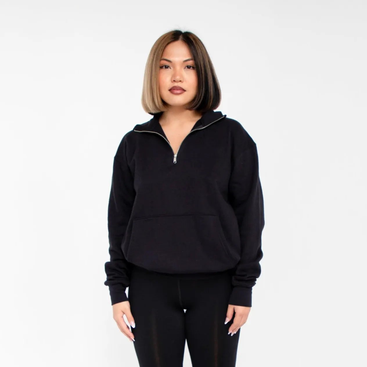6051 - Women's Quarter Zip Sweatshirt by POS Wholesale