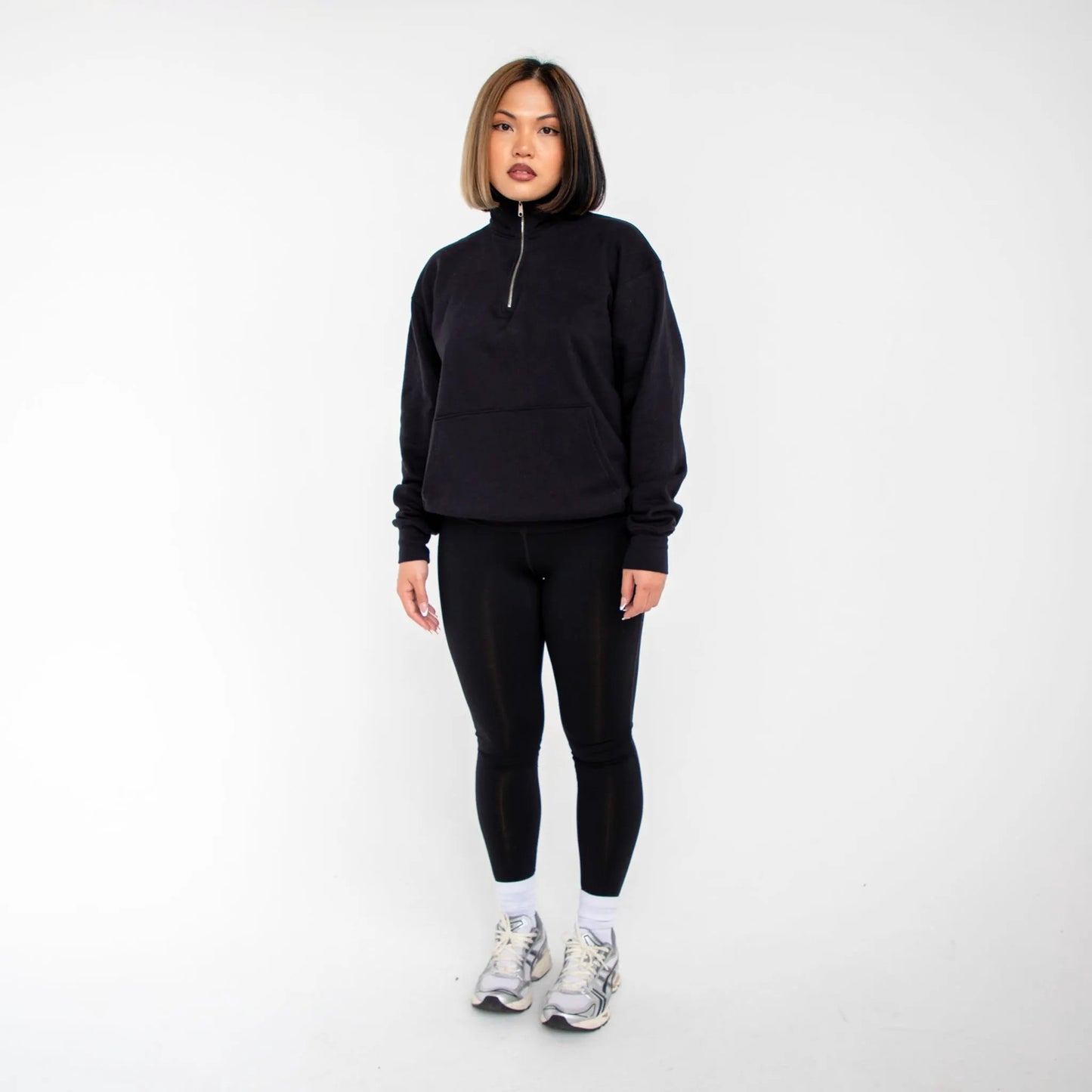 6051 - Women's Quarter Zip Sweatshirt by POS Wholesale