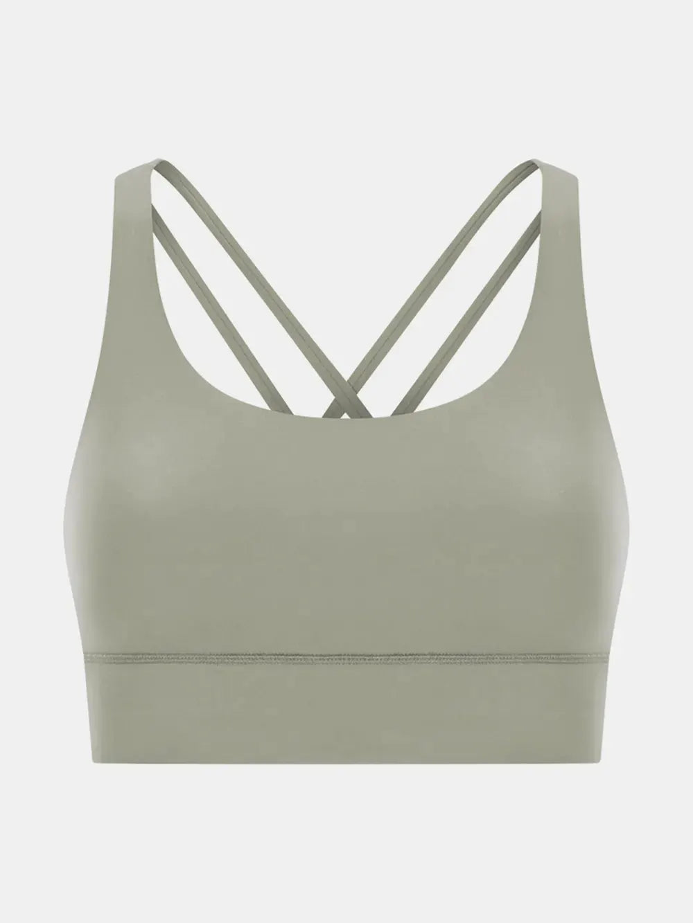 Millennia Crisscross Scoop Neck Active Tank by Millennia