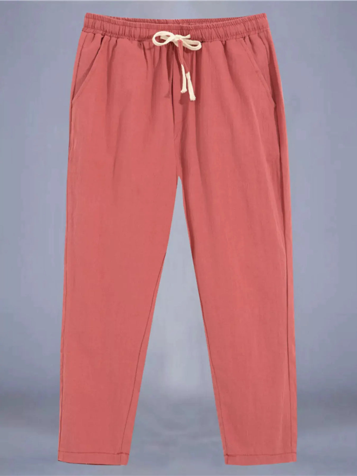 Men's Plus Size Drawstring Loose Fit Pants by Partner Label