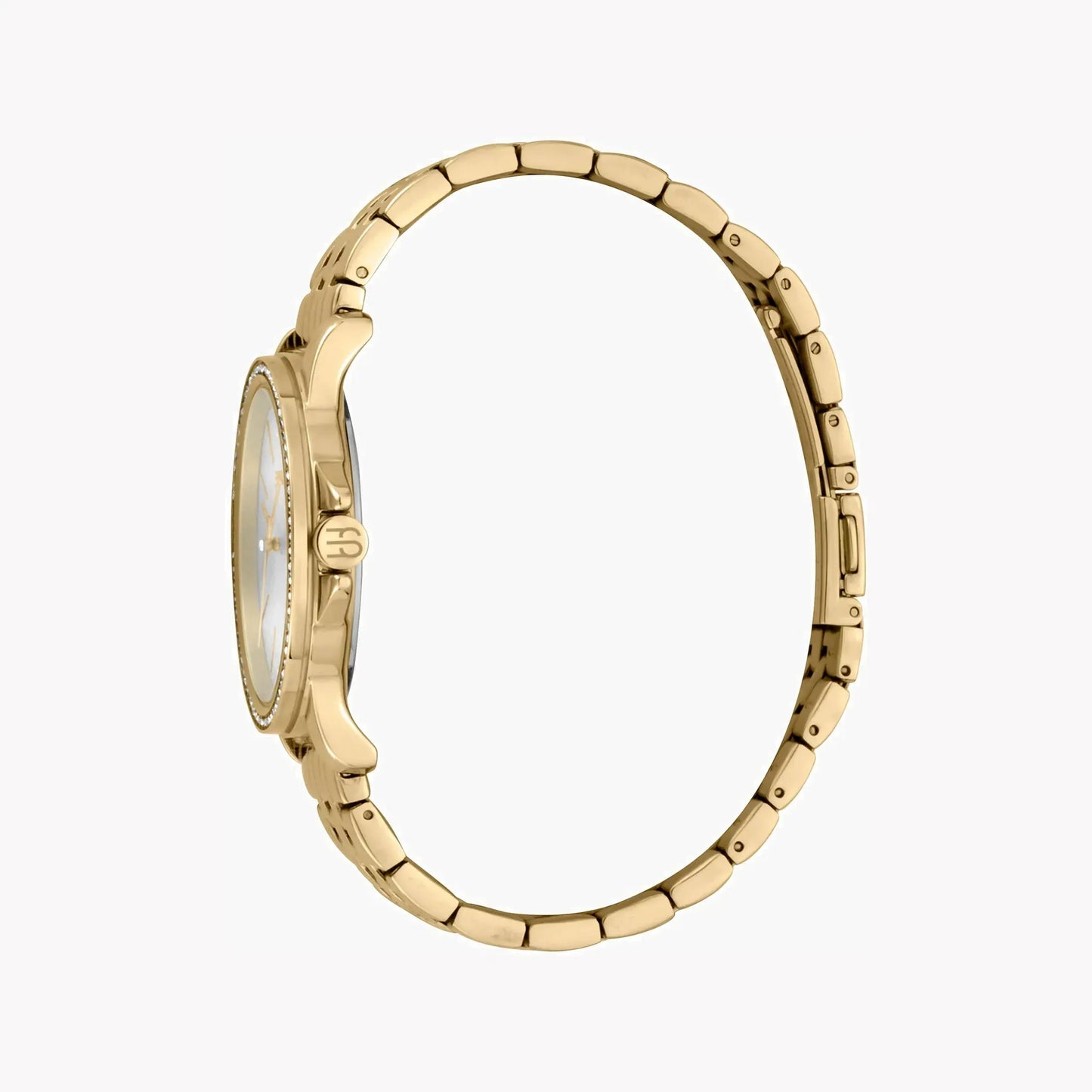 Esprit Women's Gold Stainless Steel Watch, Silver Dial | ES1L143M1065 by ESPRIT