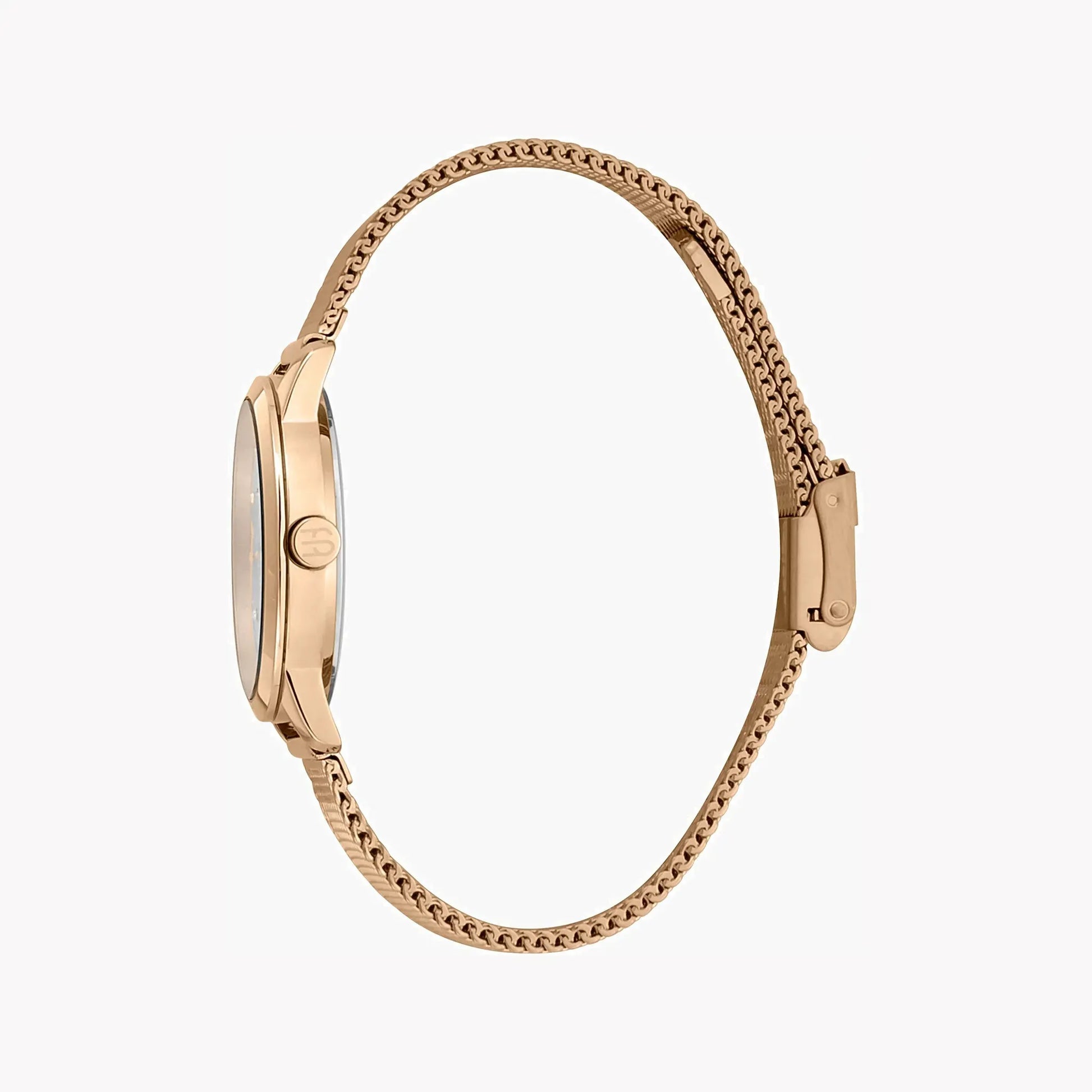 Esprit Women's Rose Gold Stainless Steel Watch, Silver Dial | Es1l112m0035 by ESPRIT