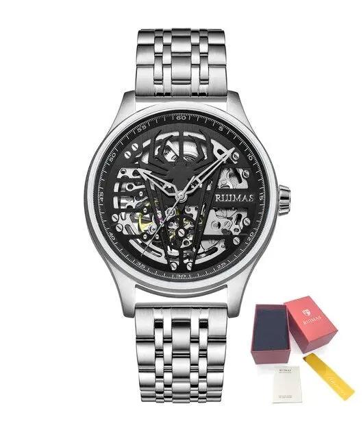 RUIMAS Watches for Men Top Brand Luxury Mechanical Chronograph Clock Stainless Steel Casual Wrist Watch Man Business Watch 6787 by MEGIR WATCH GROUP