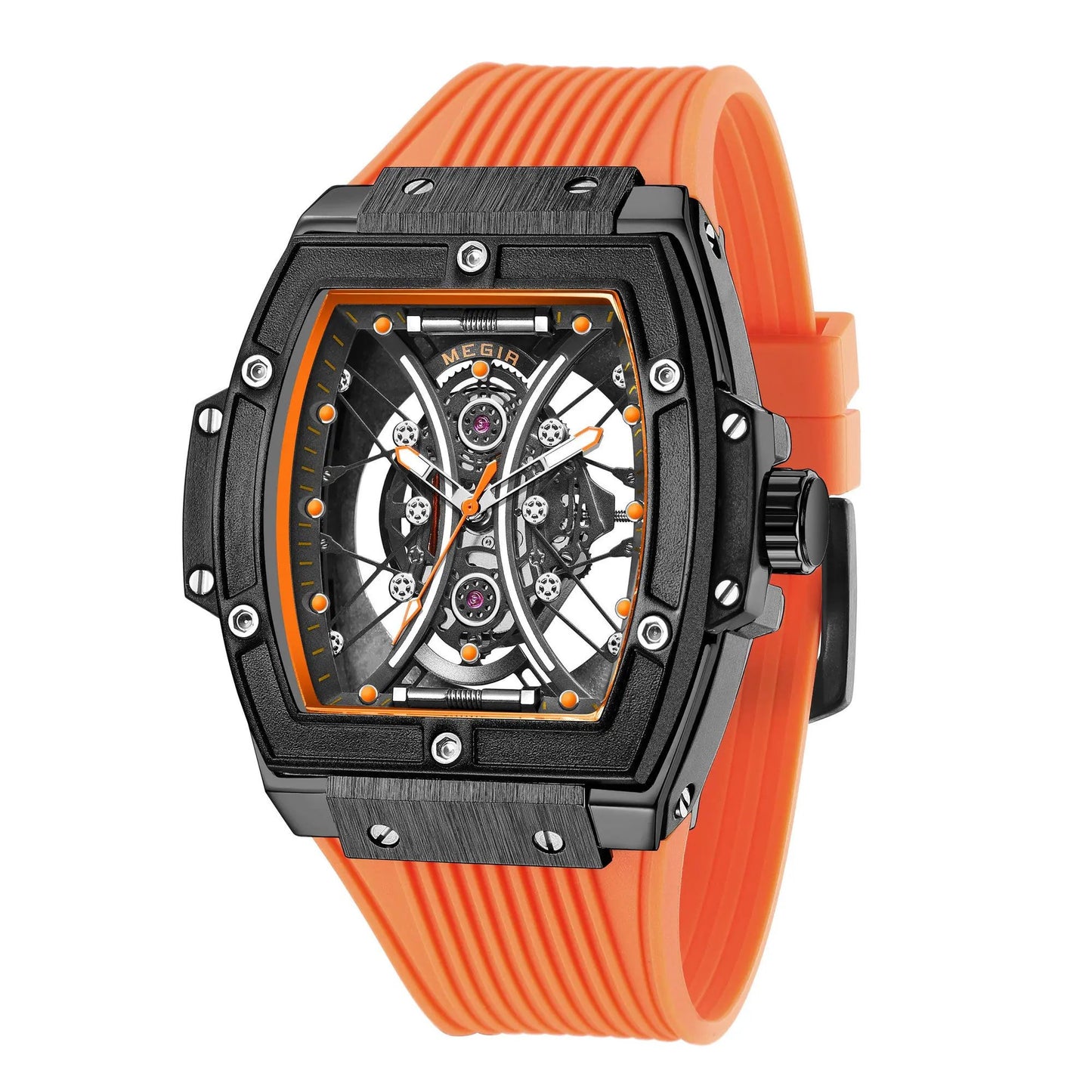 MEGIR Brand Luxury Quartz Watch for Men Fashion Military Sports Watches Waterproof Luminous Clock Wristwatch Reloj Hombre 8109 by MEGIR WATCH GROUP