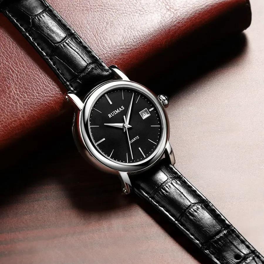RUIMAS Fashion Mens Quartz Watches Sapphire Sport Wristwatch Waterproof Large Dial Business Casual Watch Clock Montre Homme 6762 by MEGIR WATCH GROUP