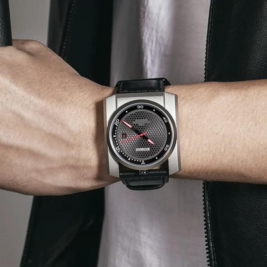 RUIMAS Luxury Men Watches Automatic Mechanical Wrist Watch for Mens Fashion Leather Business Casual Clock Montre Homme 6775 by MEGIR WATCH GROUP