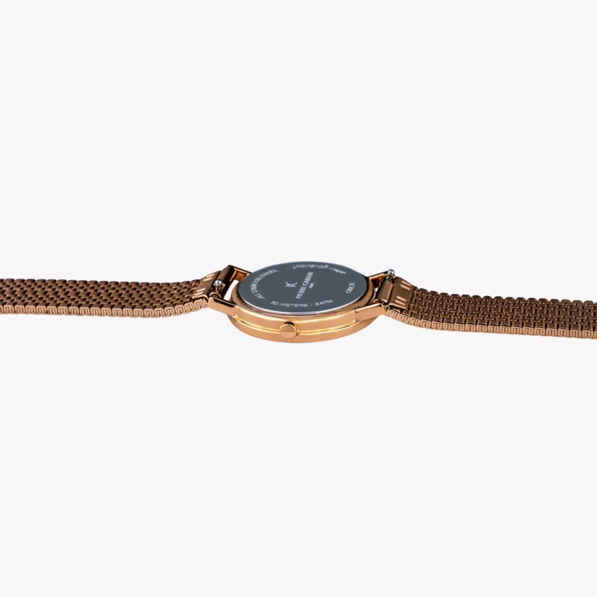 Pierre Cardin Women's Rose Gold Watch, Black Dial | Cbv.1513 by PIERRE CARDIN