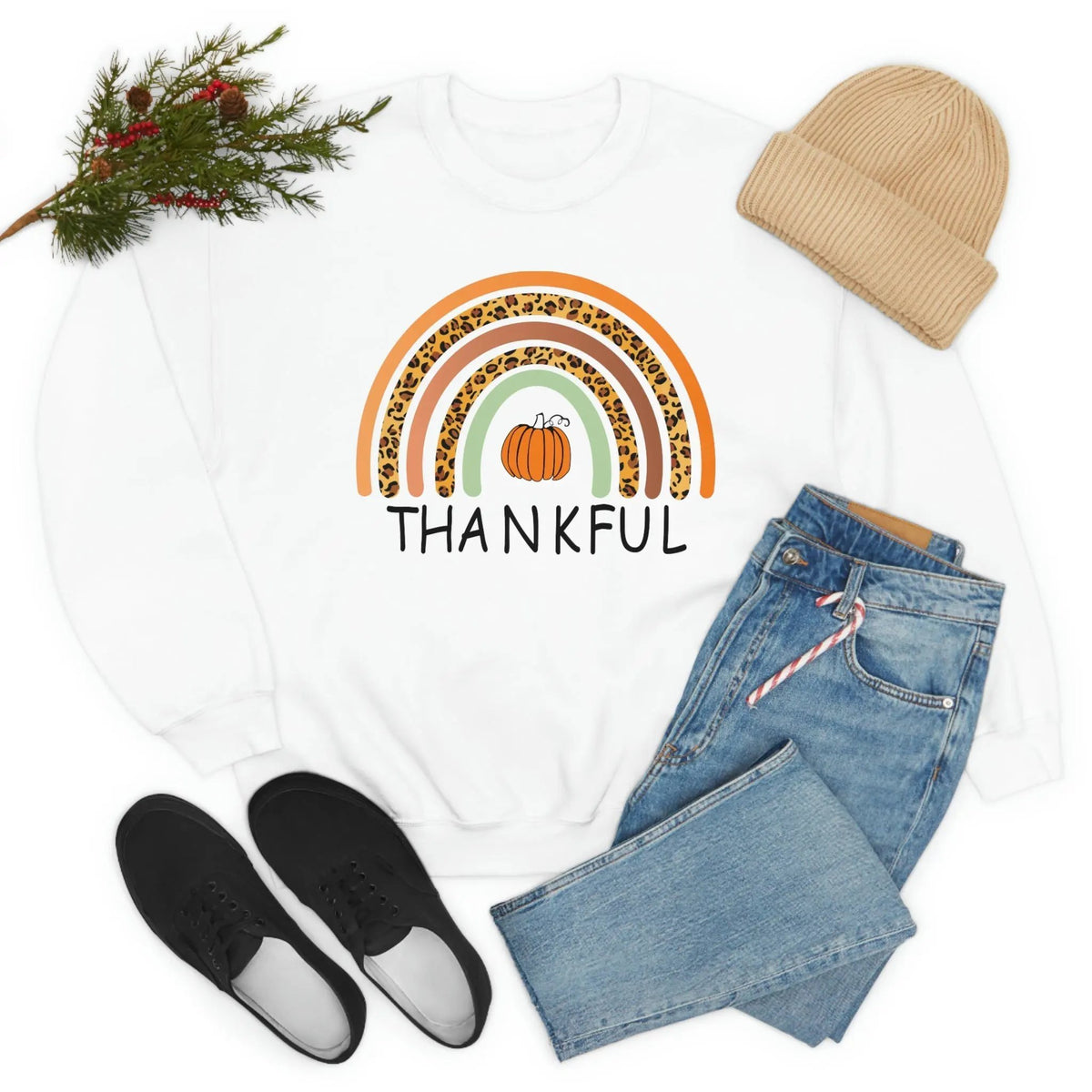 Thankful Sweat Shirt by Merchmallow