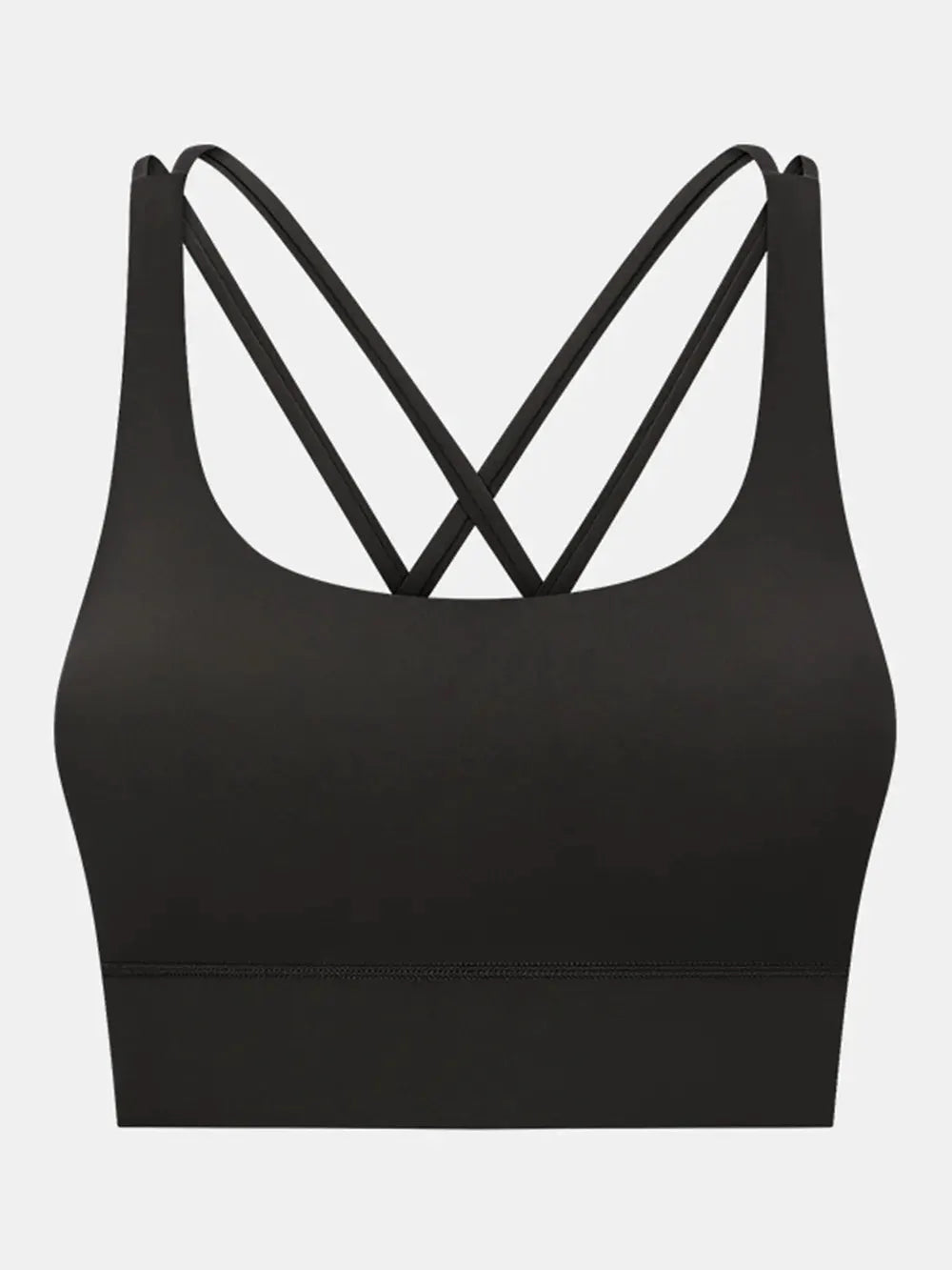 Millennia Crisscross Scoop Neck Active Tank by Millennia