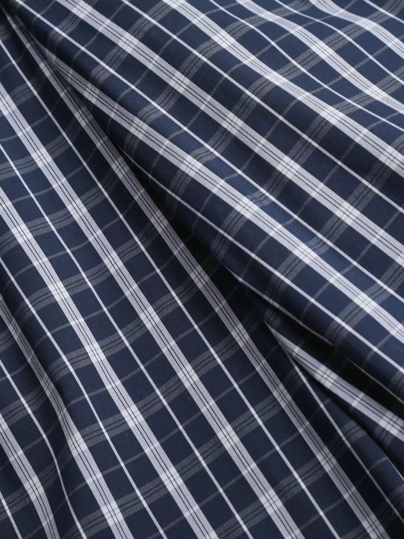 Men's Wide Leg Plaid Button-Front Pants by Trendsi