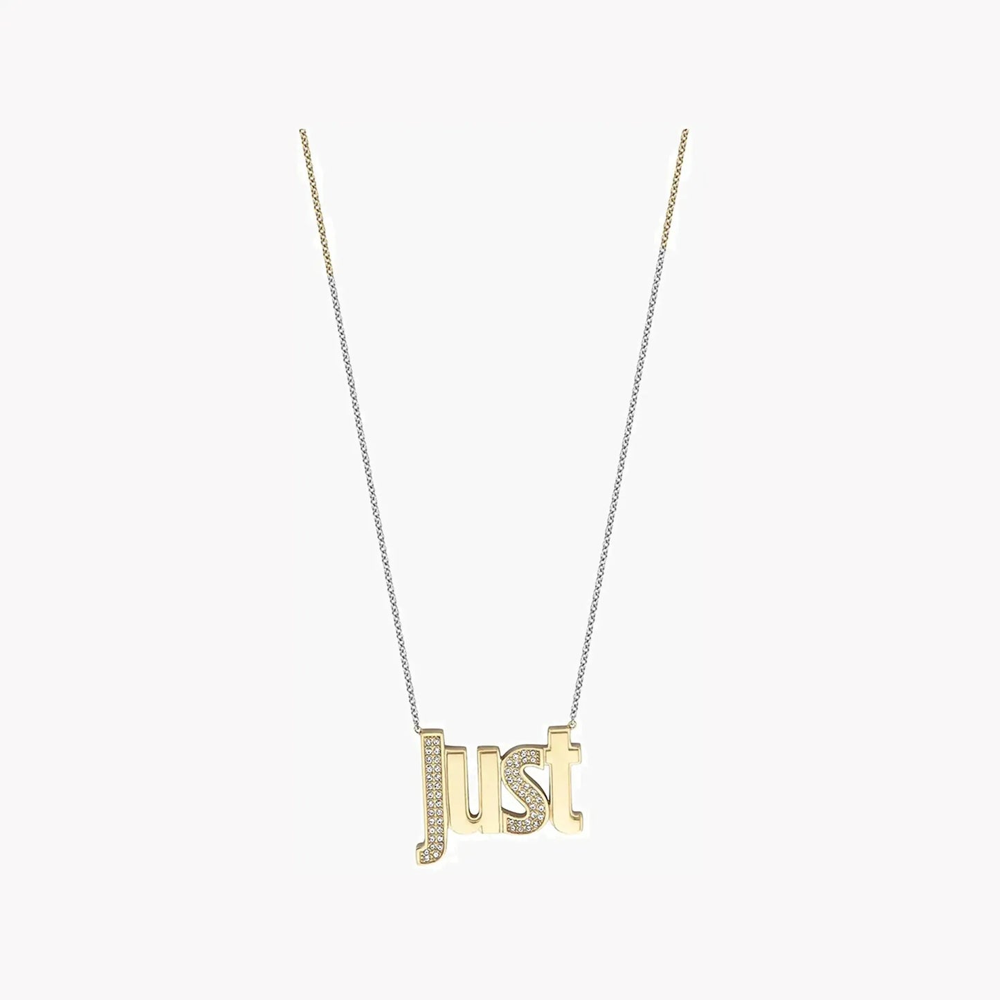 Just Cavalli Women's Silver Stainless Steel Necklace | Jcnl00600800 by JUST CAVALLI