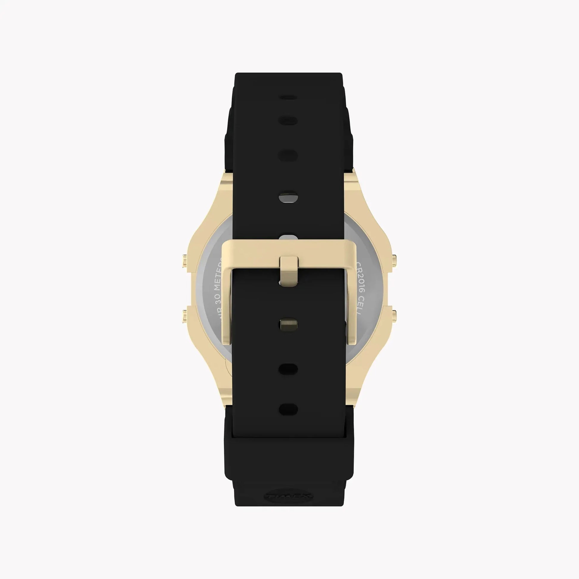 Timex Unisex Gold Tone Resin Strap, Black Lens | T80 by TIMEX