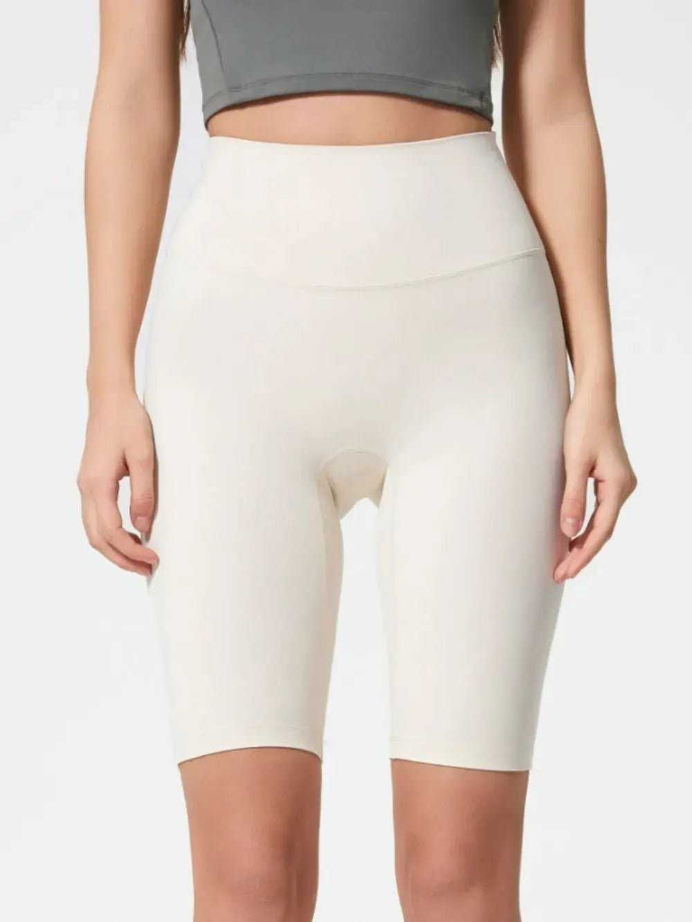 Millennia High Rise Wide Waistband Active Shorts by Millennia