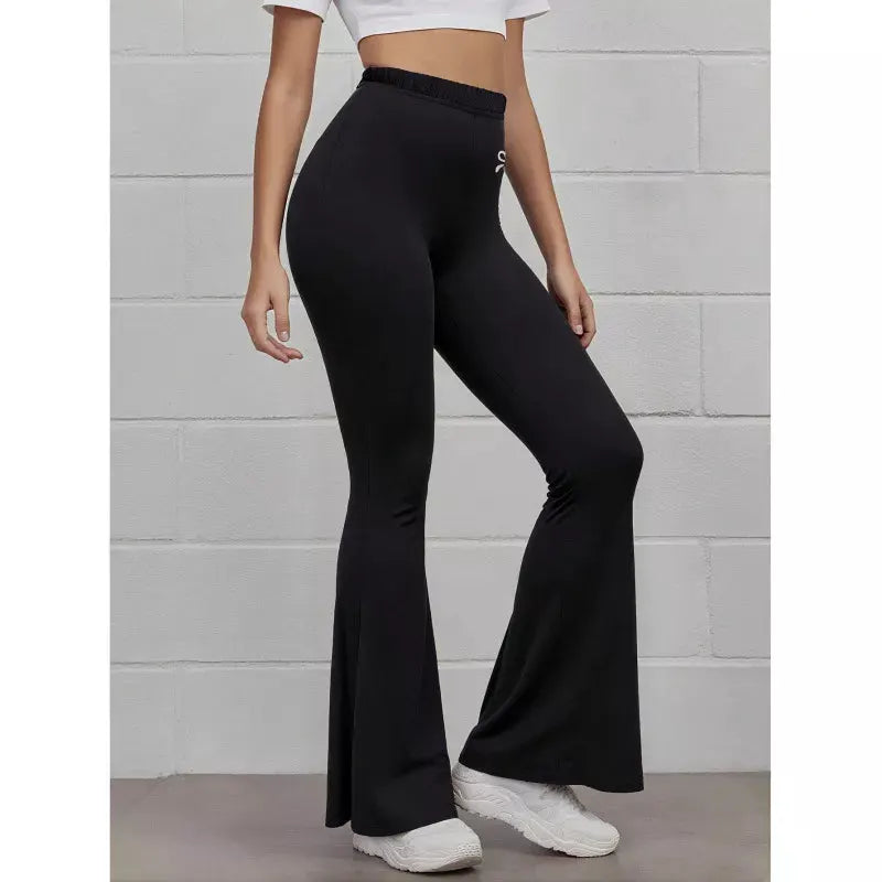 High Waist Active Pants by Trendsi