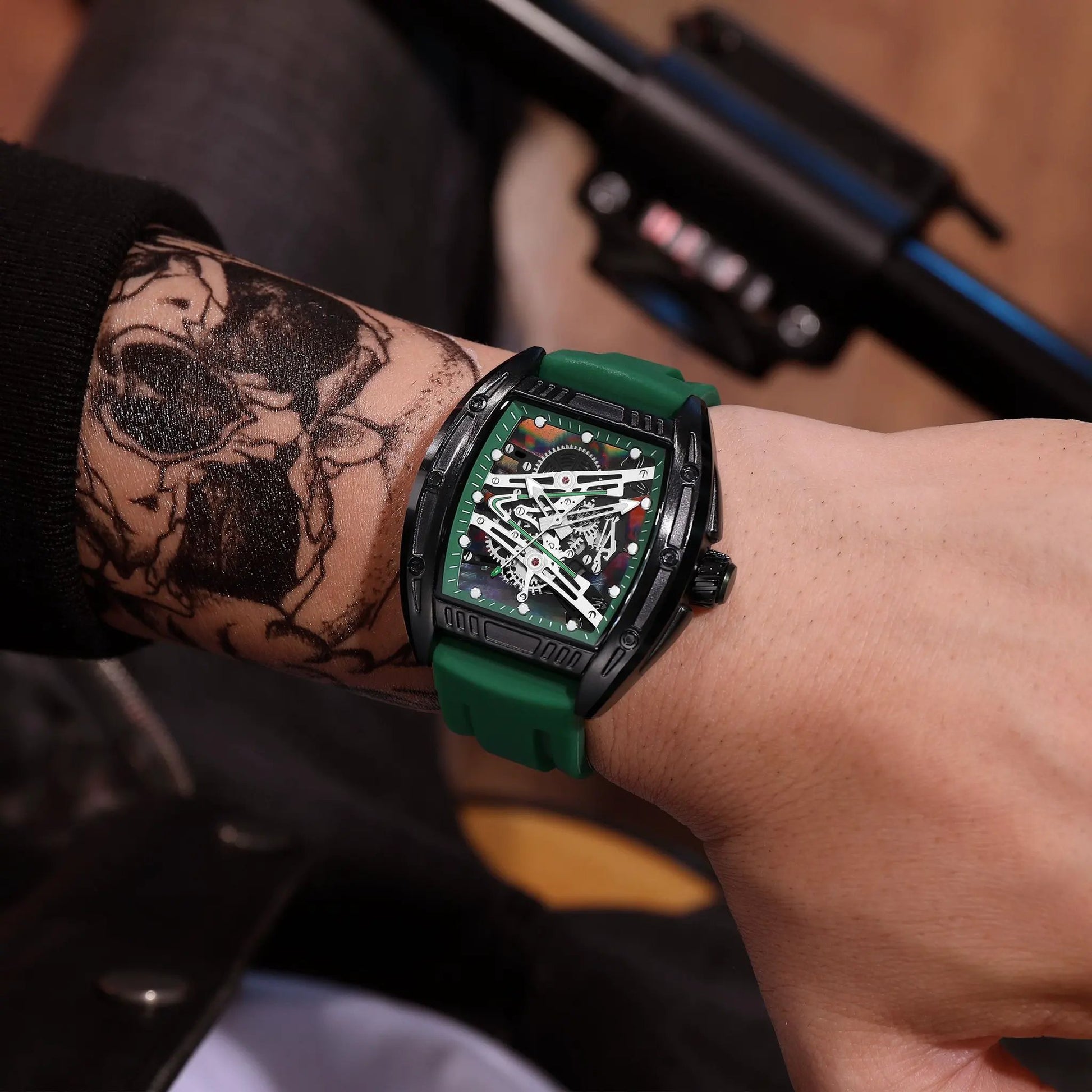 RUIMAS Fashion Military Quartz Watches Men Luxury Casual Sport Wrist Watches Waterproof Luminous Clock Large Dial Reloj Hombre 338 by MEGIR WATCH GROUP