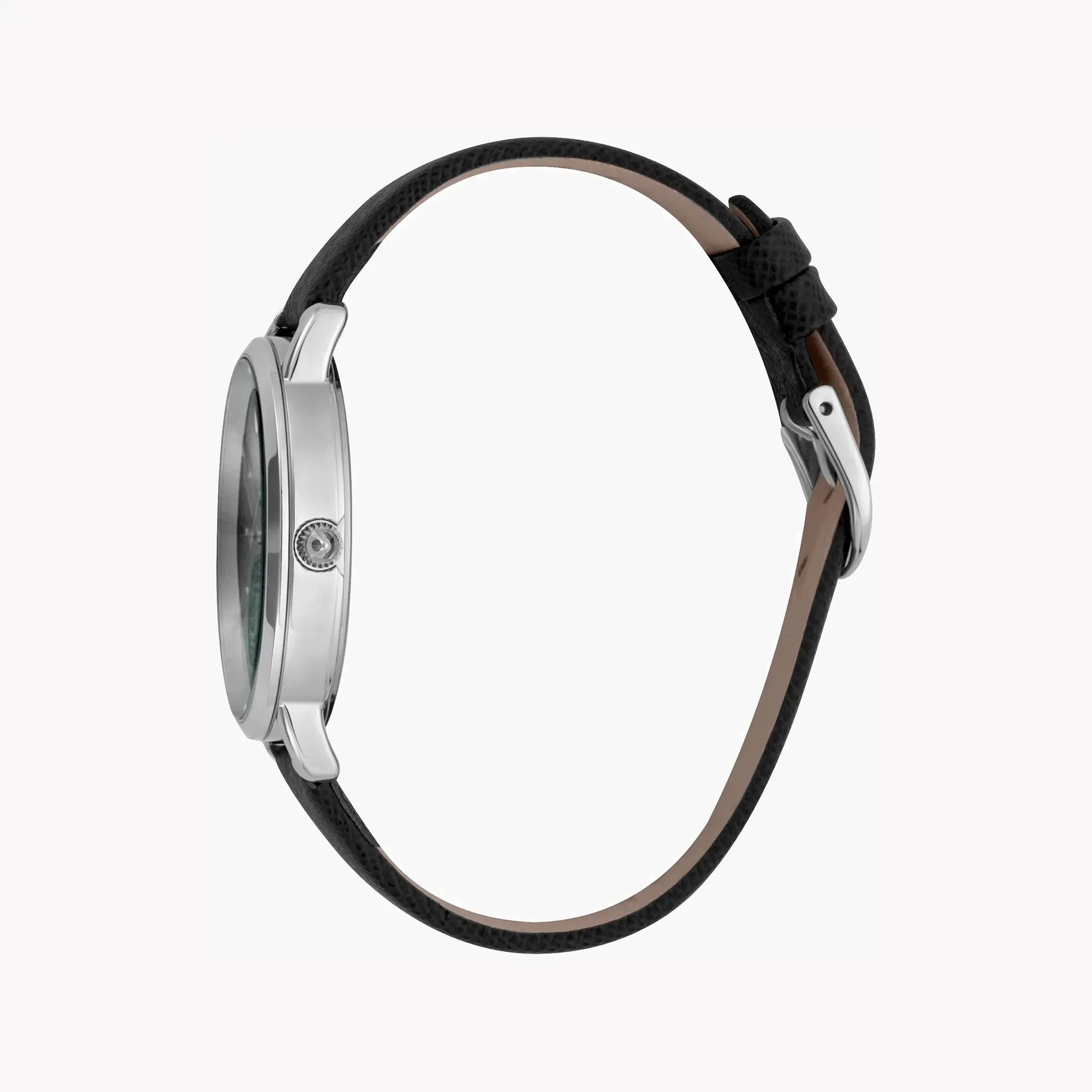 Just Cavalli Women's Black Leather Watch, Black Dial | Jc1l117l0015 by JUST CAVALLI