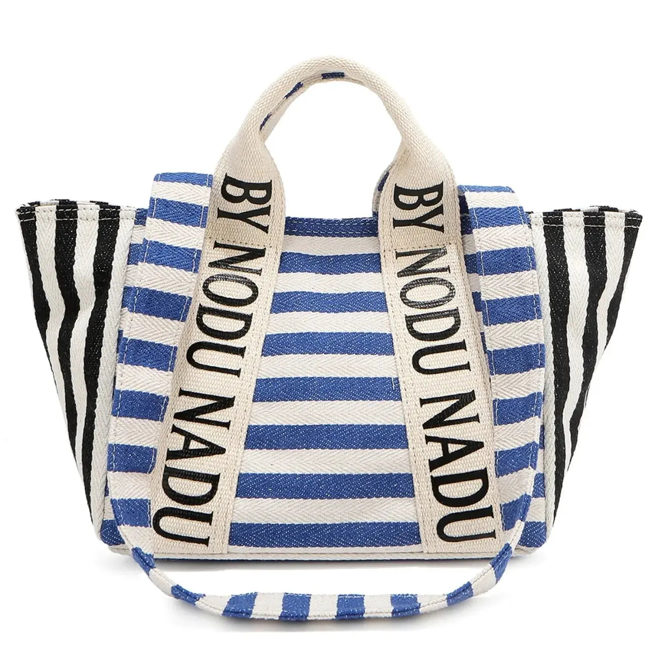 Nicole Lee USA Letter Striped Tote Bag by Nicole Lee USA