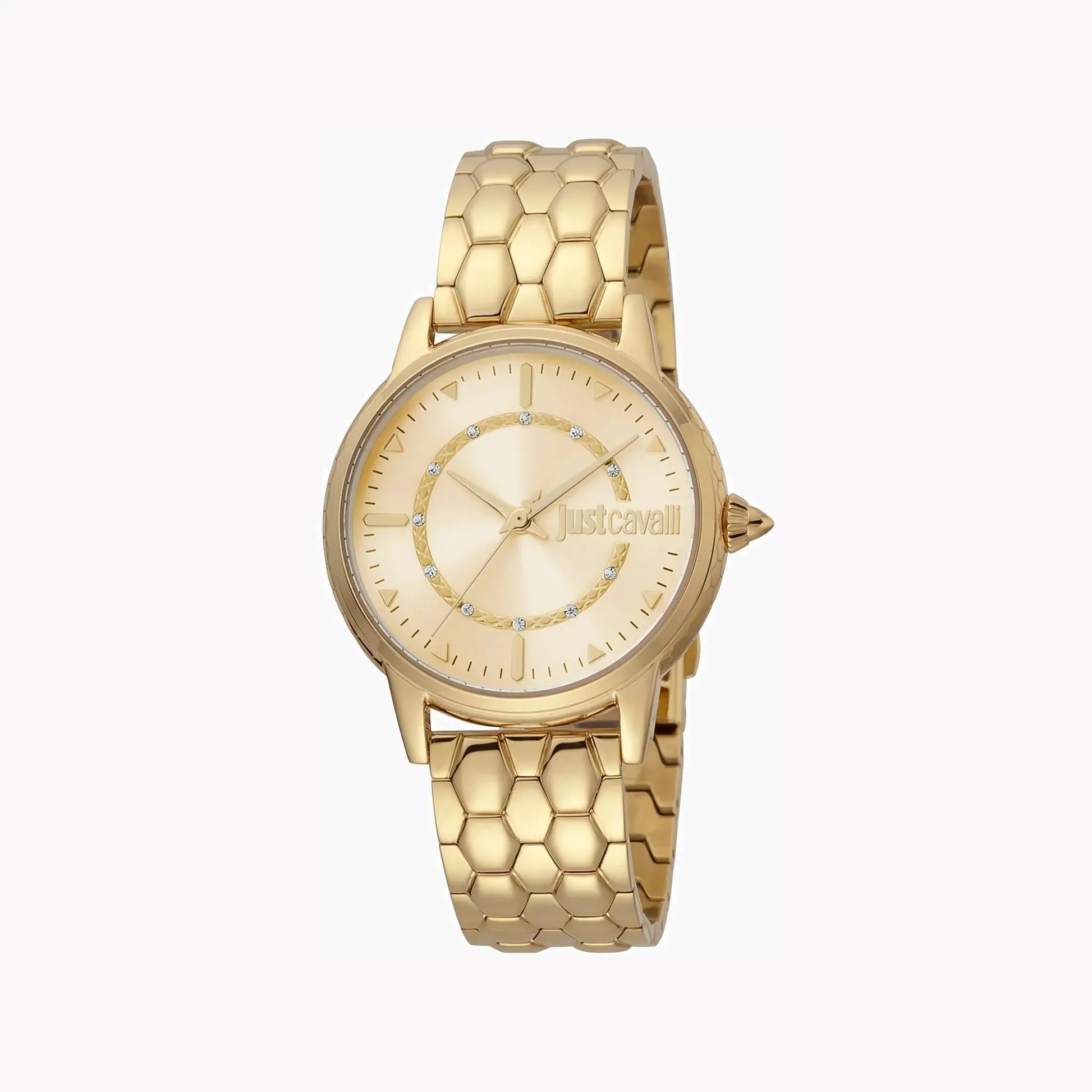 Just Cavalli Women's Gold Watch, Champagne Dial | Jc1l149m0045 by JUST CAVALLI