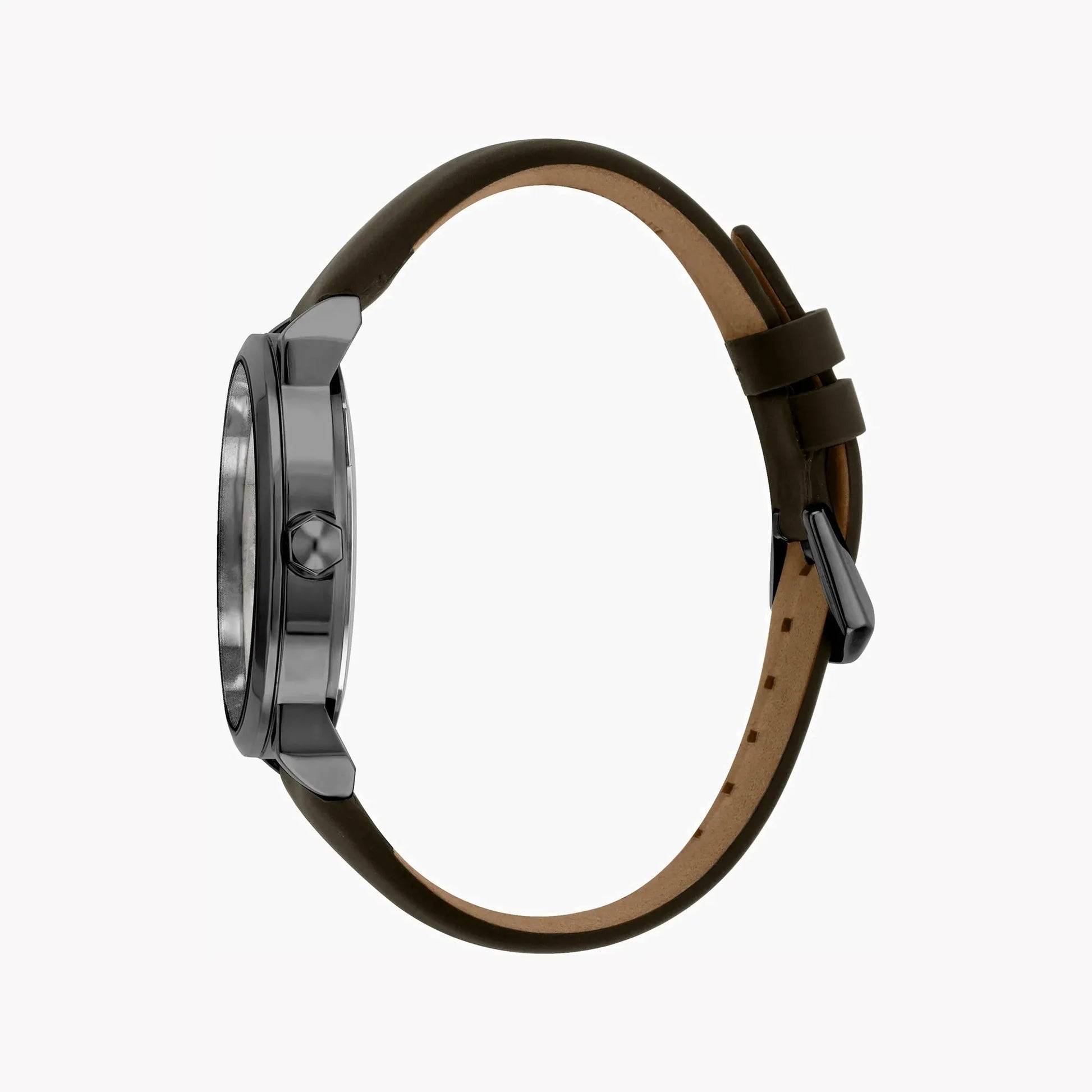 Just Cavalli Men's Brown Leather Watch, Gray Dial | Jc1g079l0035 by JUST CAVALLI