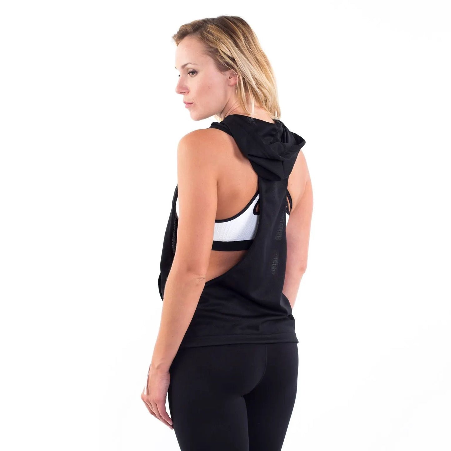 6014 - CLOSEOUT Women's Racerback Hoodie by POS Wholesale