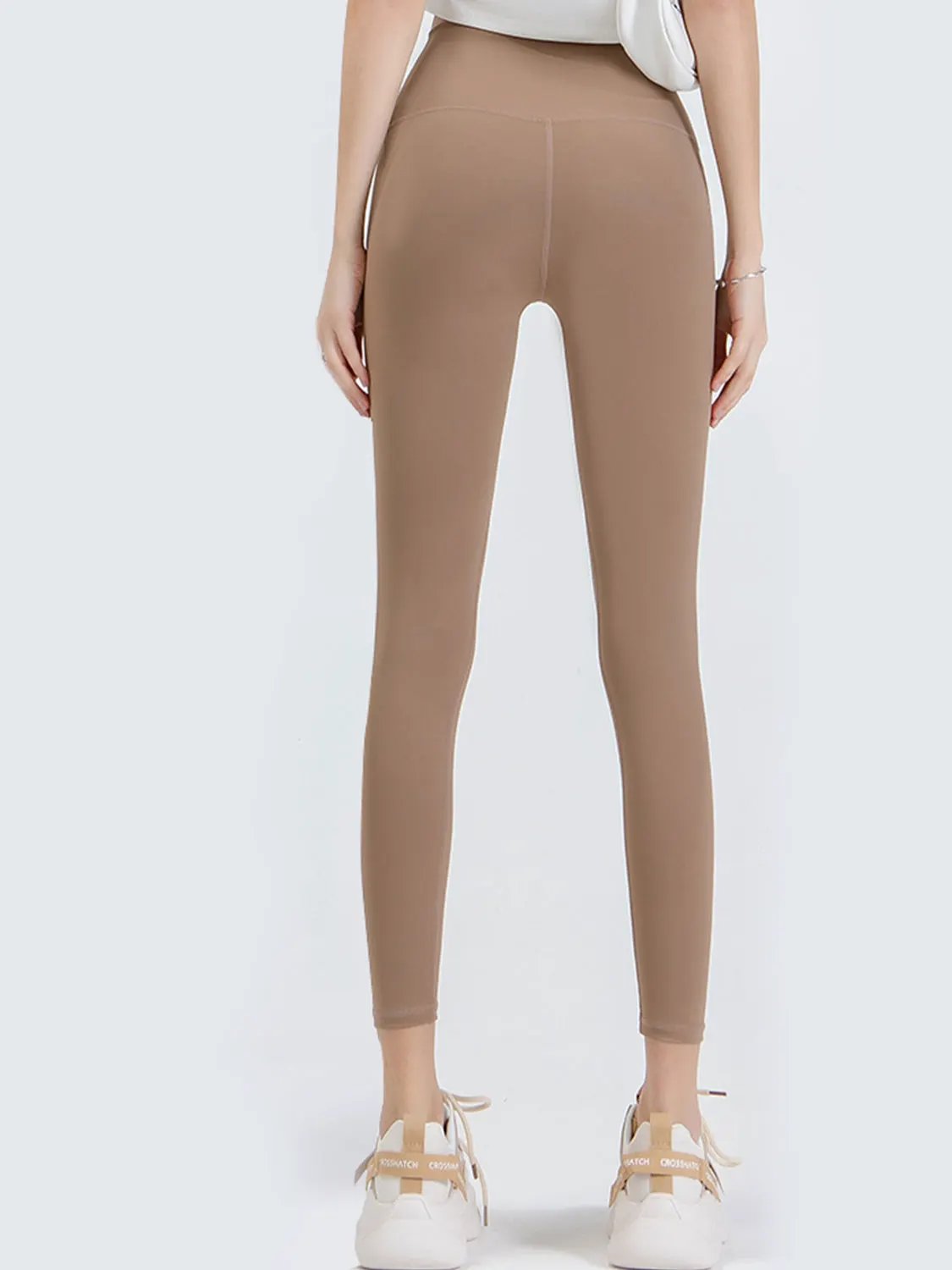 Wide Waistband Sports Leggings by Partner Label