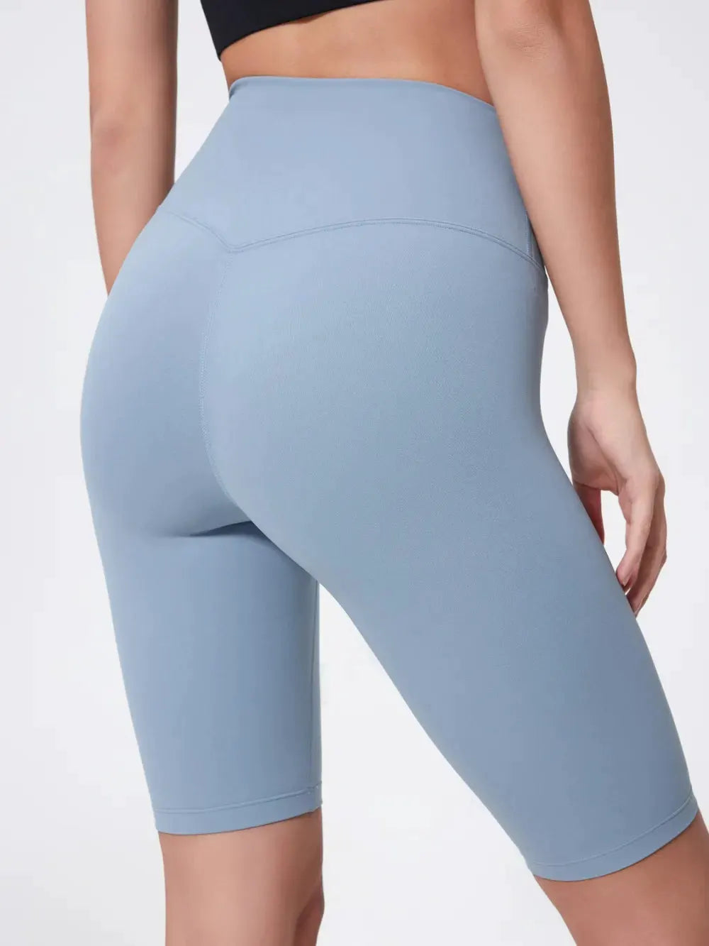 Millennia High Rise Wide Waistband Active Shorts by Millennia