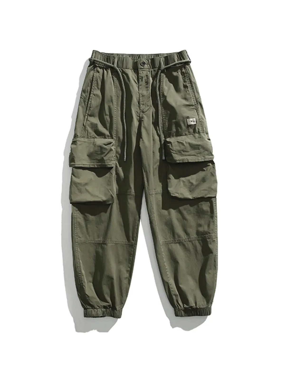 Men's Full Size Multiple Pockets Pants Set Plus Size by Trendsi