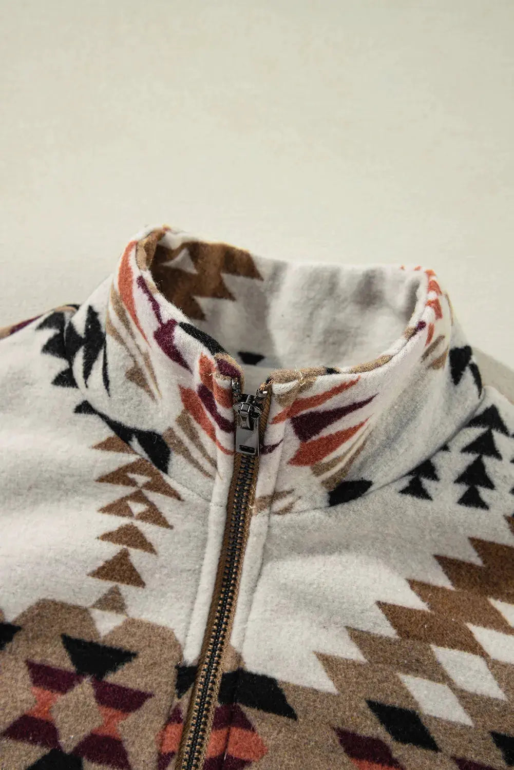Zip Up Mock Neck Jacket by Partner Label