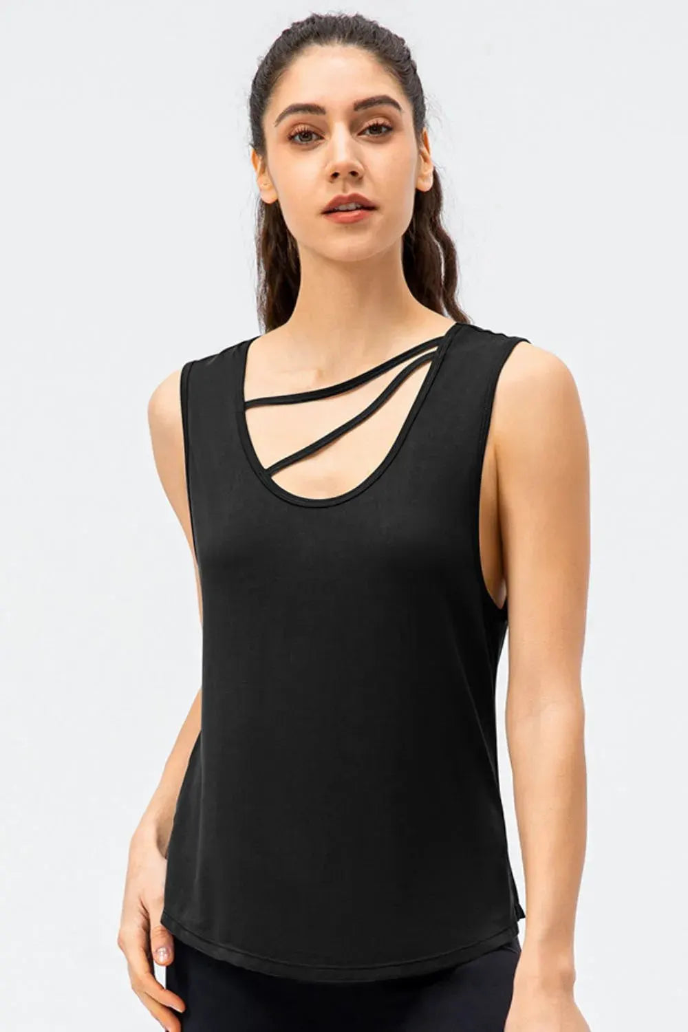 Cutout Reversible Active Tank by Partner Label