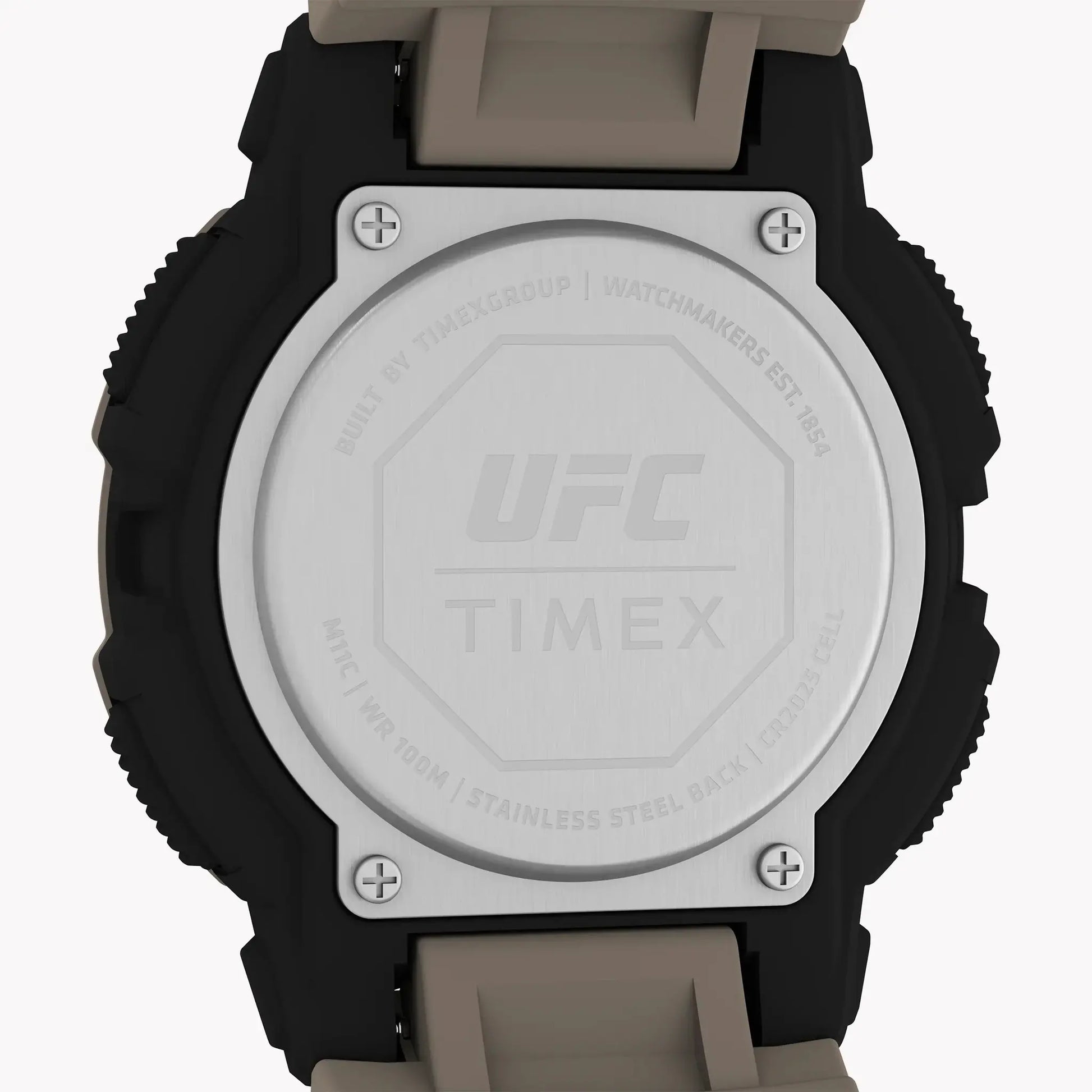 Timex Men's Resin Watch, Black/Tan | Ufc Rumble Digital by TIMEX