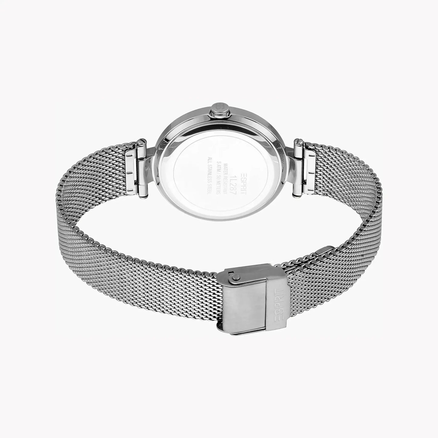 Esprit Women's Silver Stainless Steel Watch, Silver Dial | Es1g177m0015 by ESPRIT