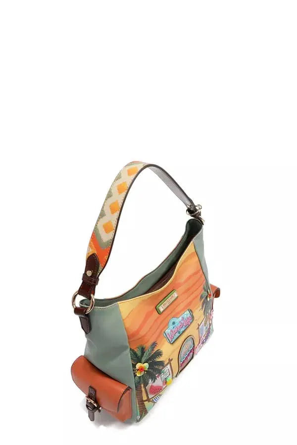 Nicole Lee USA Sun and Sand Hobo Handbag by Nicole Lee USA