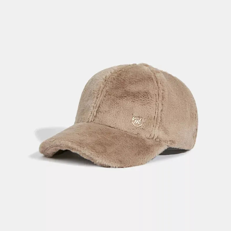 Fuzzy Baseball Cap by Partner Label
