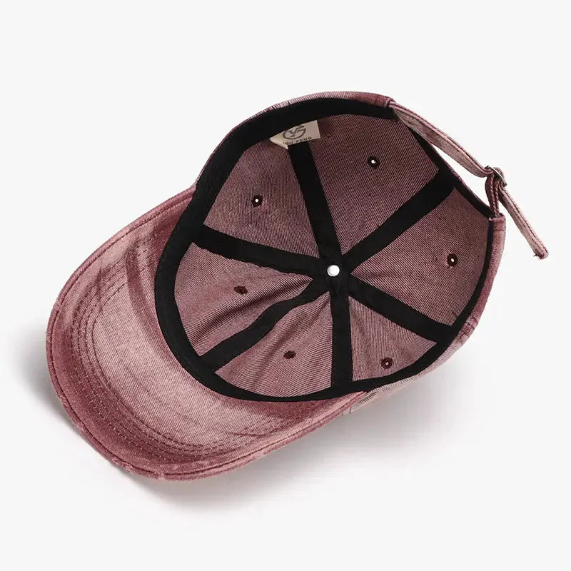 Adjustable Cotton Baseball Cap by Partner Label