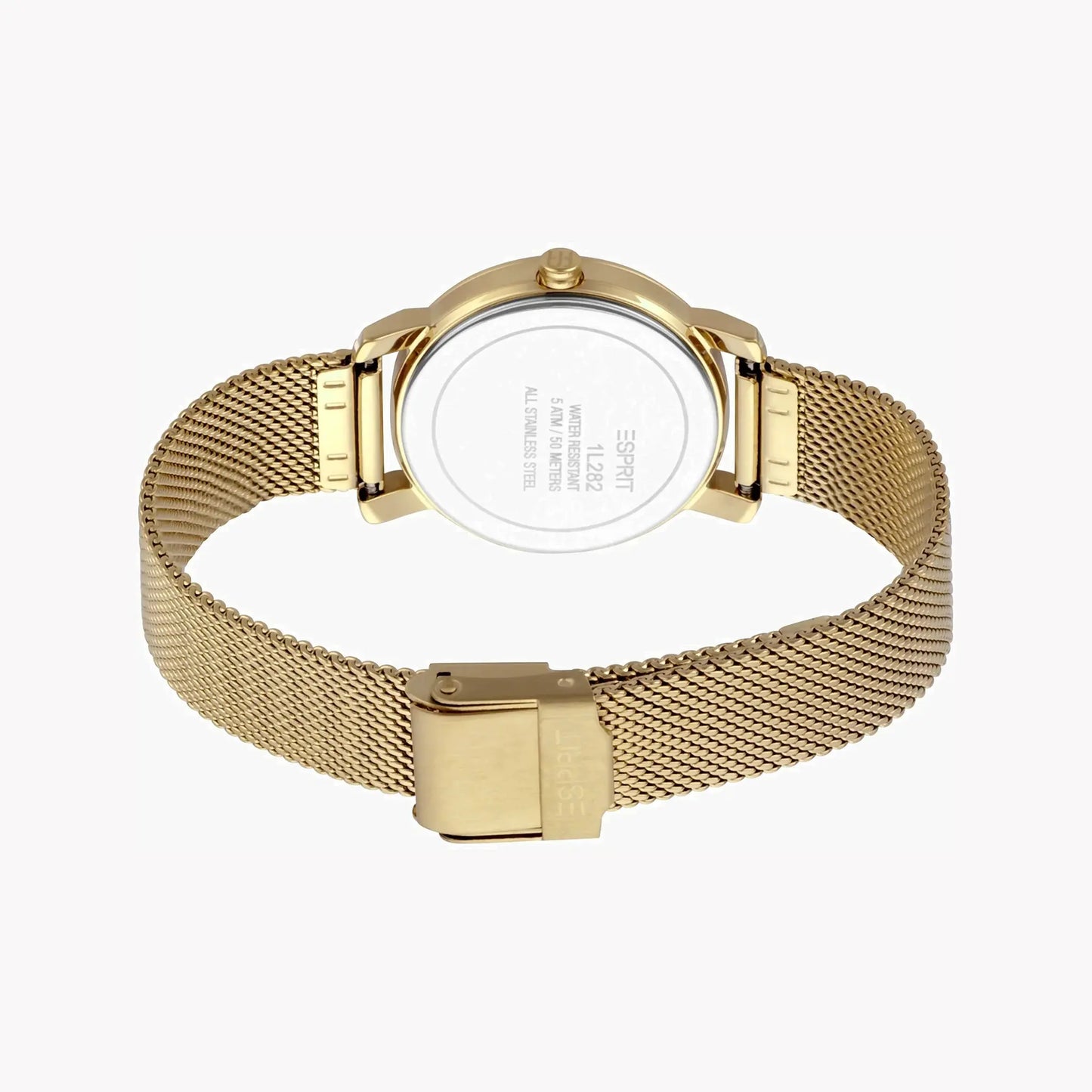 Esprit Women's Gold Stainless Steel Watch, Champagne Dial | Es1l083m0015 by ESPRIT