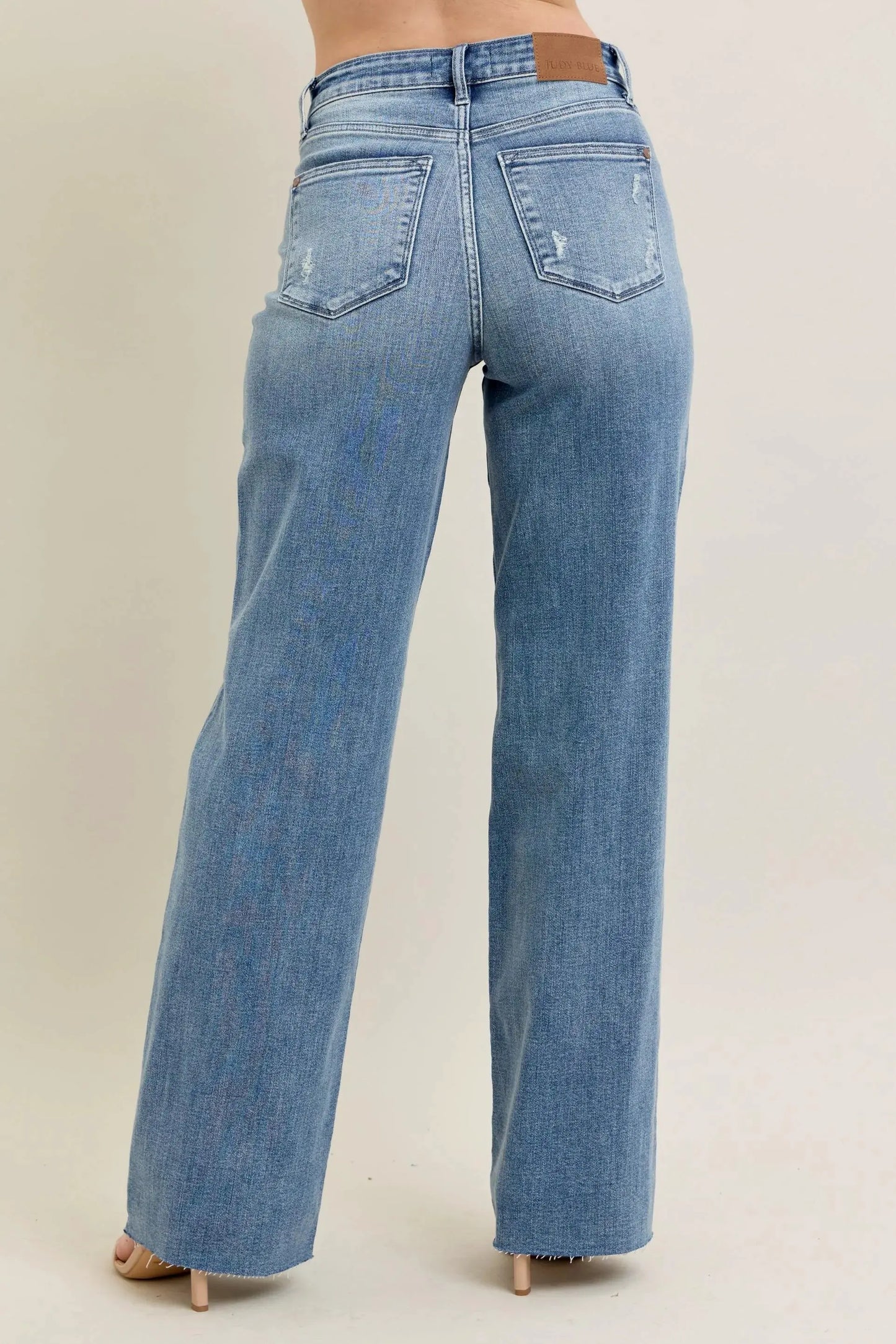 Judy Blue Full Size V - Front Baggy Jeans Plus Size by Judy Blue