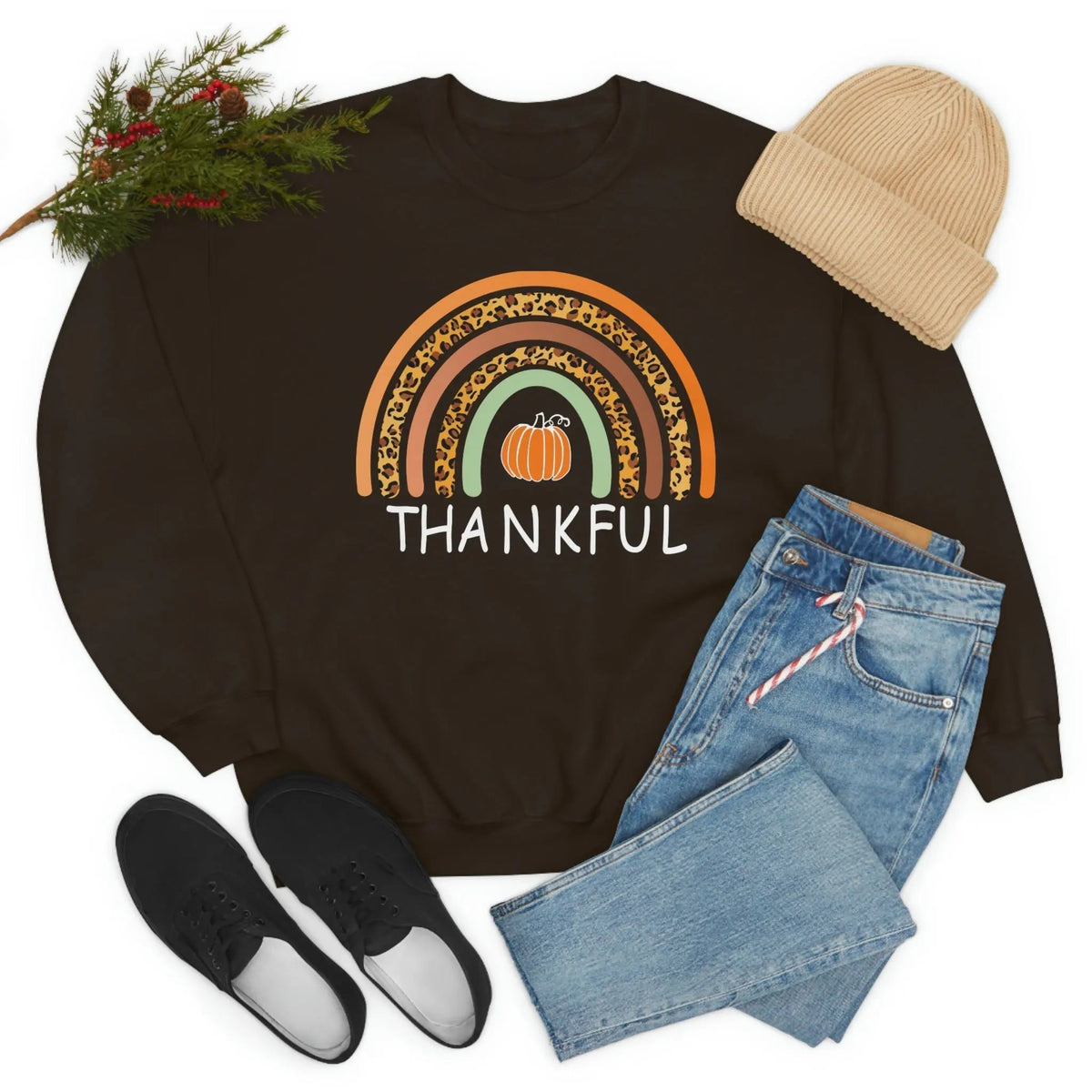 Thankful Sweat Shirt by Merchmallow