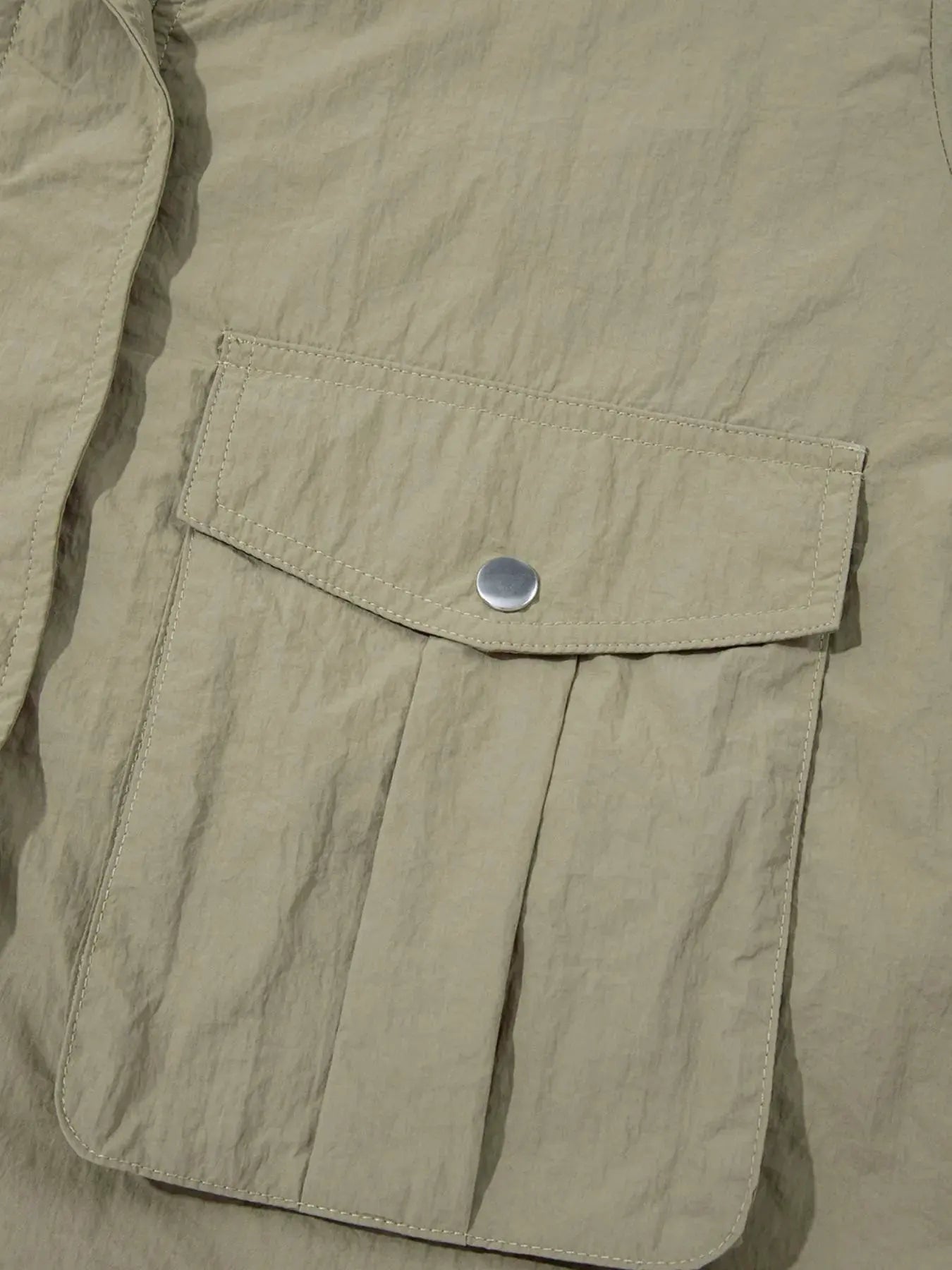Zip Up Cropped Hooded Utility Jacket by Partner Label
