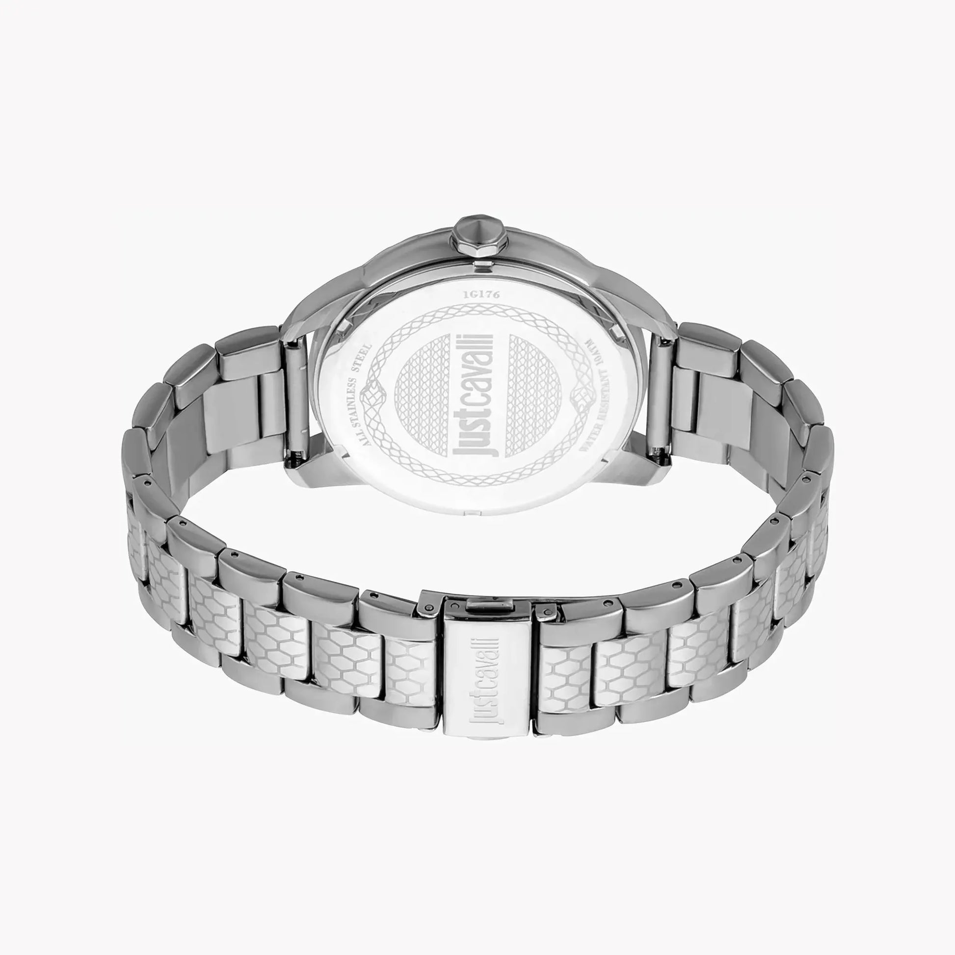 Just Cavalli Men's Silver Watch, Silver Dial | Jc1g176m0045 by JUST CAVALLI