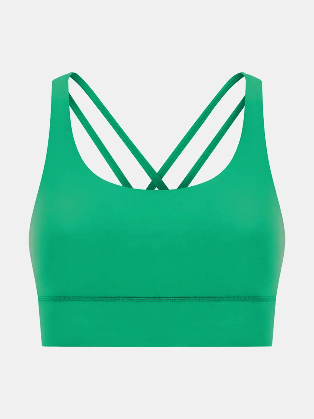 Millennia Crisscross Scoop Neck Active Tank by Millennia