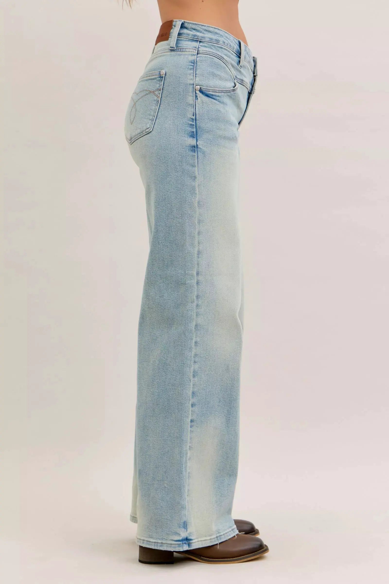 Judy Blue High Waist Column Straight Jeans by Judy Blue