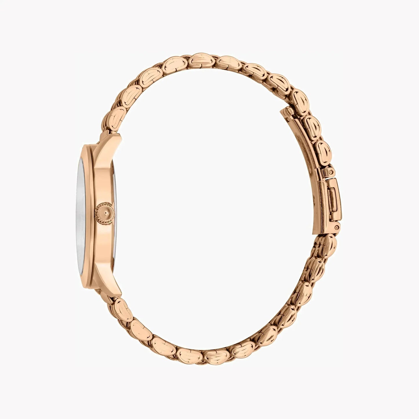 Just Cavalli Women's Rose Gold Stainless Steel Watch, Silver Dial | Jc1l211m0275 by JUST CAVALLI