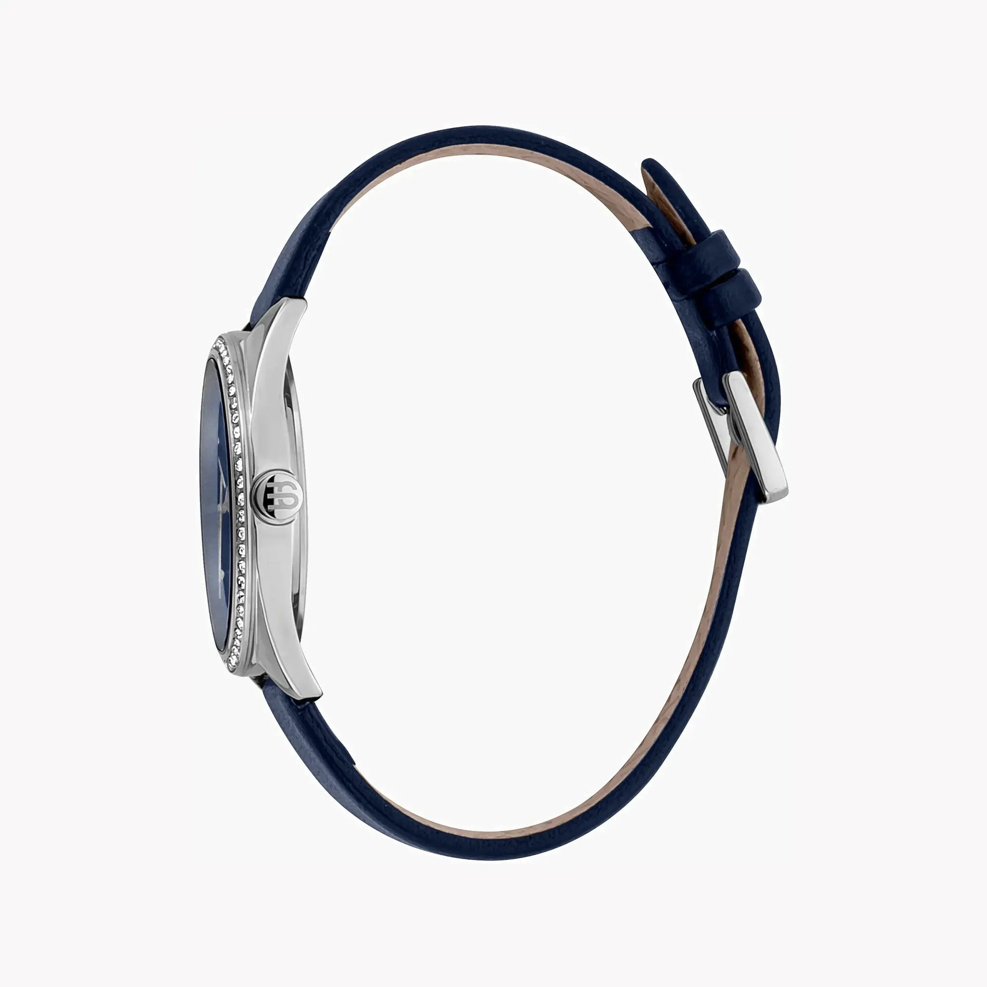 Esprit Women's Blue Leather Watch, Blue Dial | Es1l196m0035 by ESPRIT