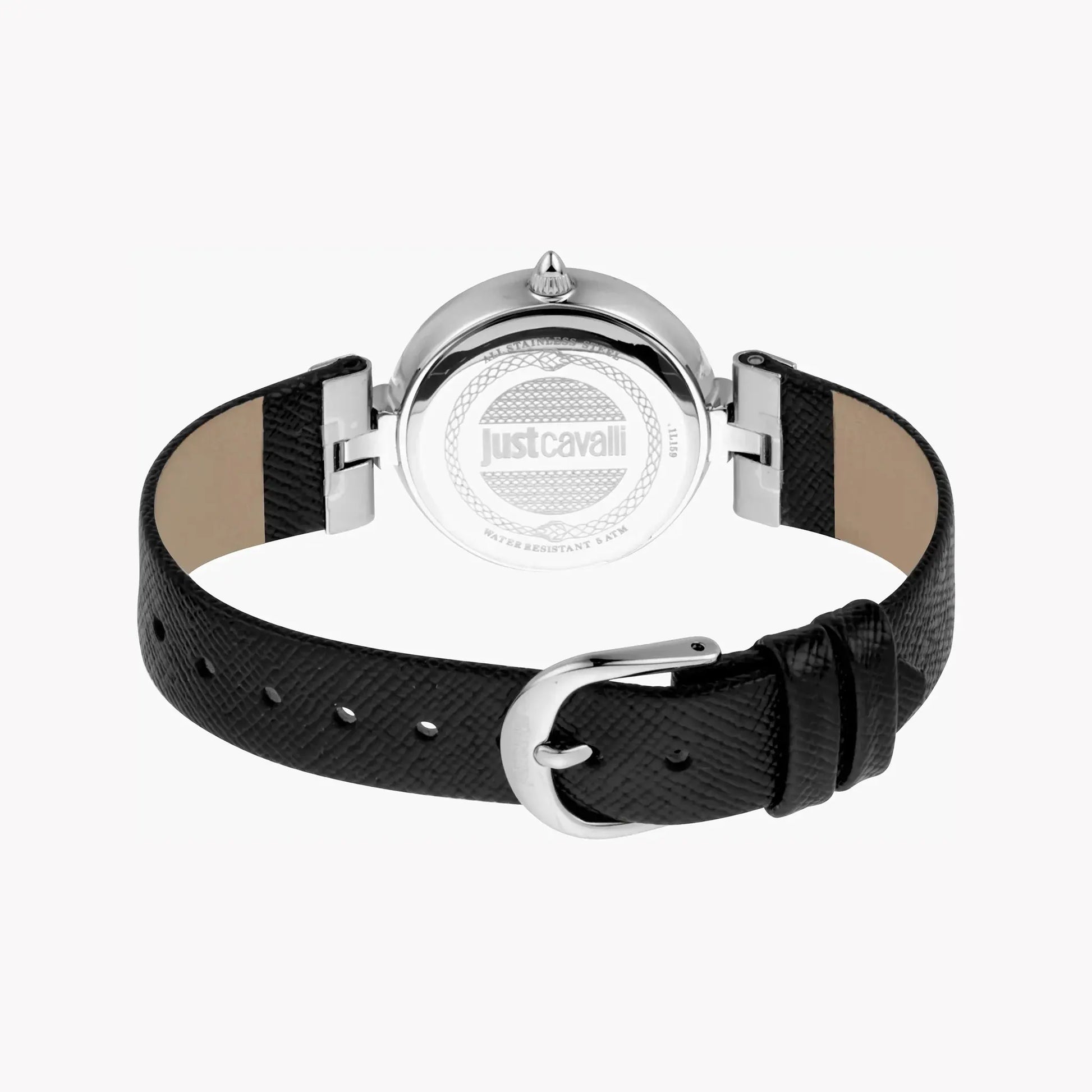 Just Cavalli Women's Leather Watch, White Dial | Jc1l159l0015 by JUST CAVALLI