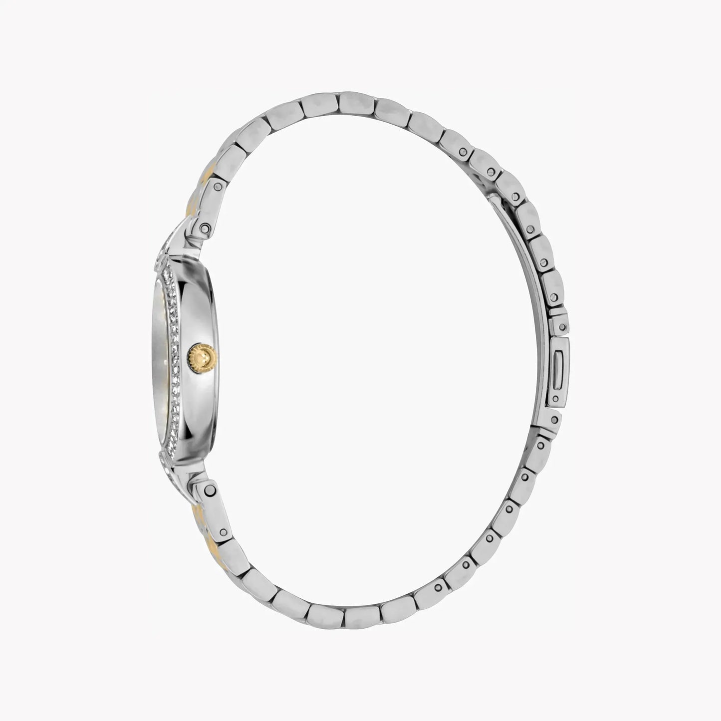 Just Cavalli Women's Silver & Gold Watch, White Dial | Jc1l159m0085 by JUST CAVALLI