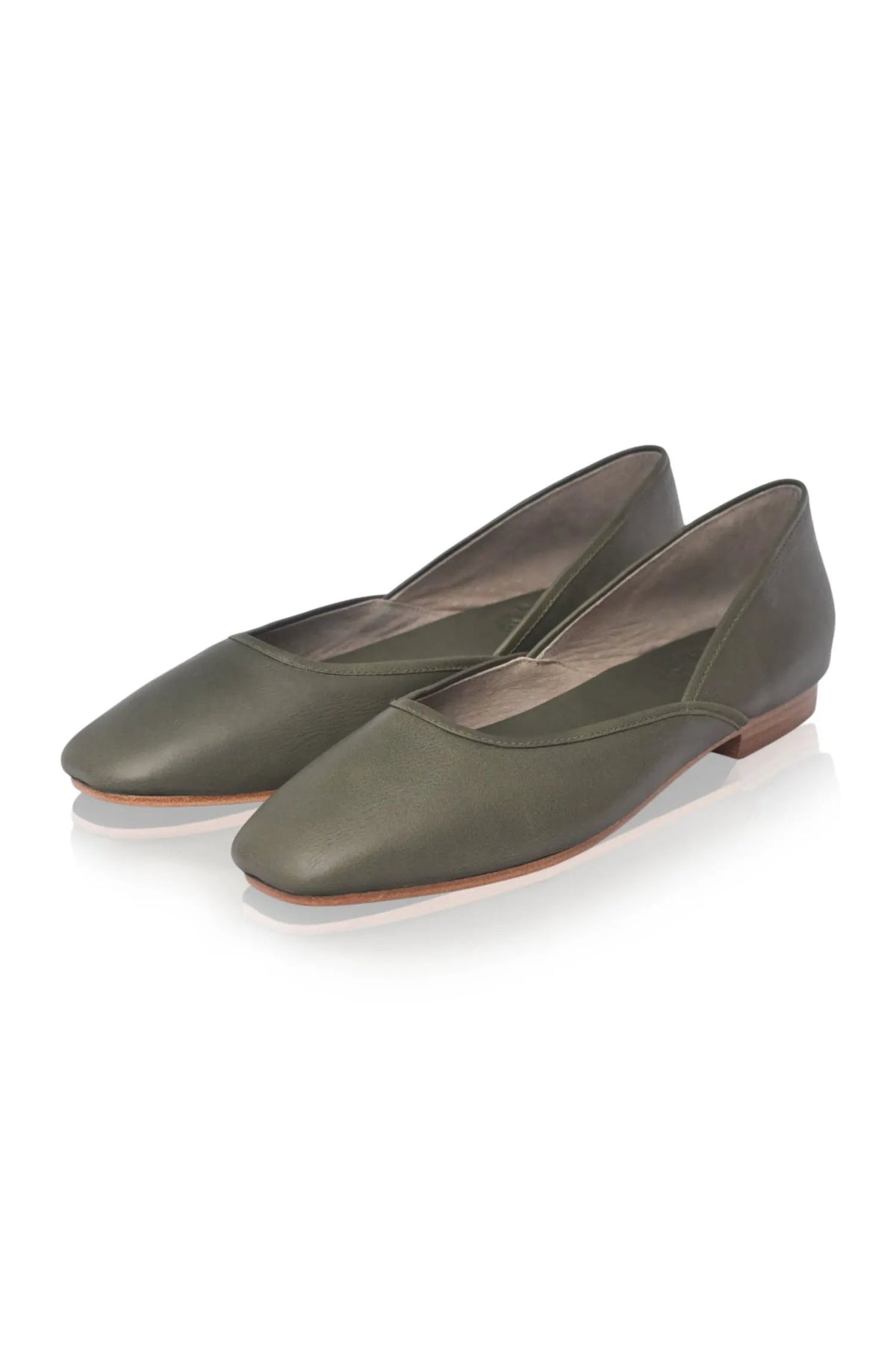 Amore Square Toe Ballet Flats (Sz. 8 & 10) by ELF