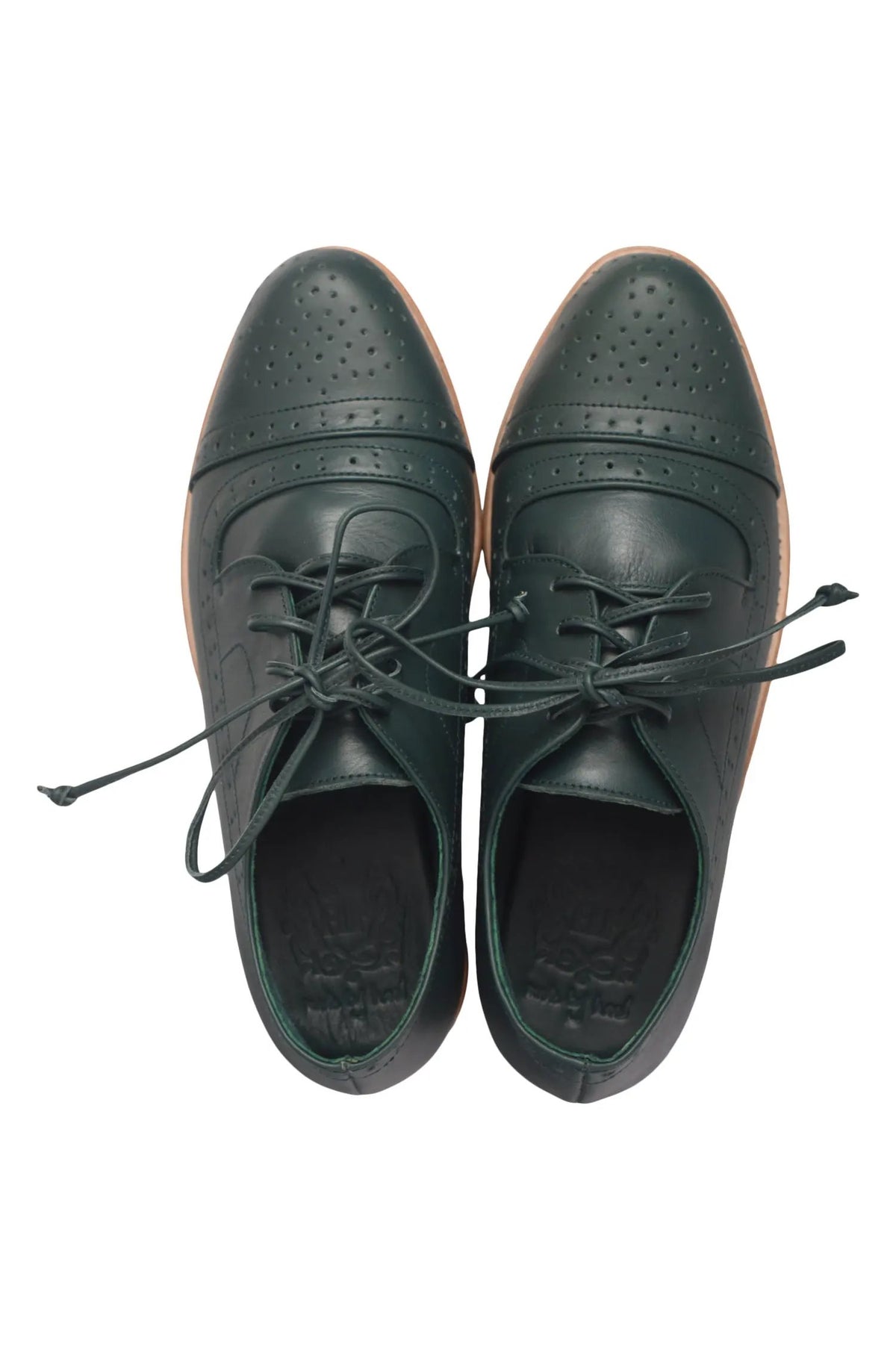 Aspen Brogue Leather Oxfords by ELF